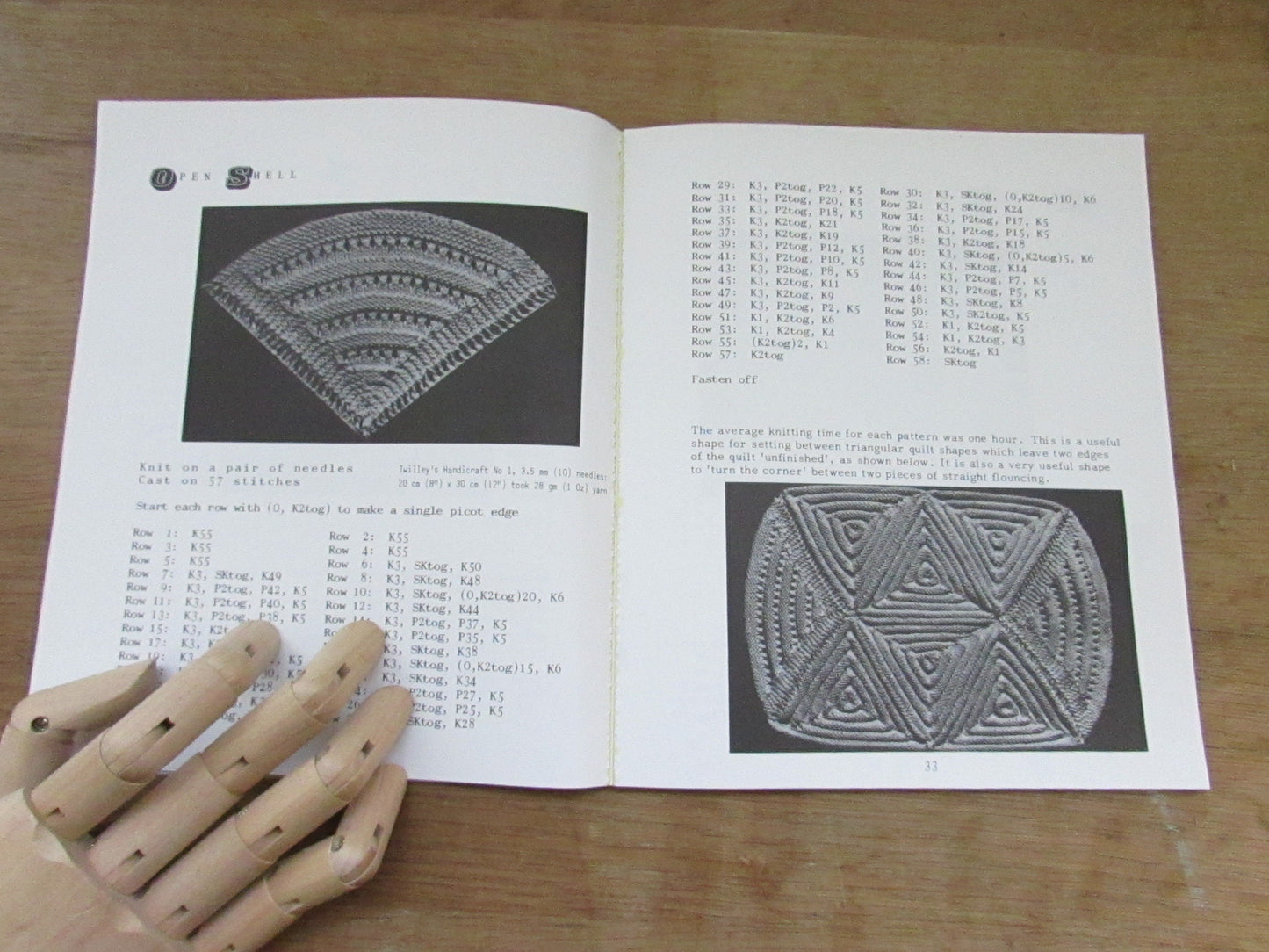 Knitted Quilts & Flounces, by Tessa Lorant (Softback, 1982)