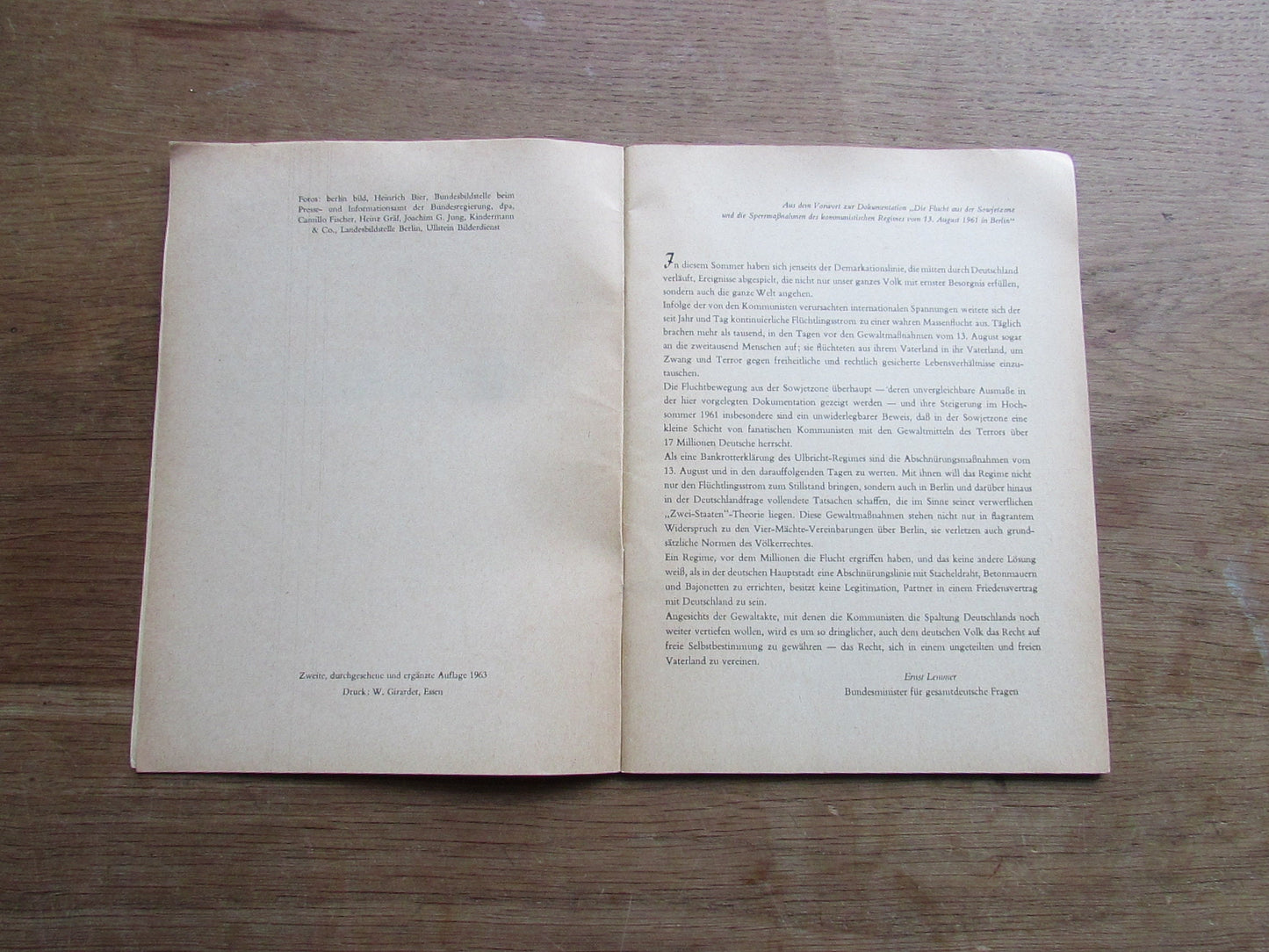 Berlin 13. August - 13.08.1961 (Softback, 1963)