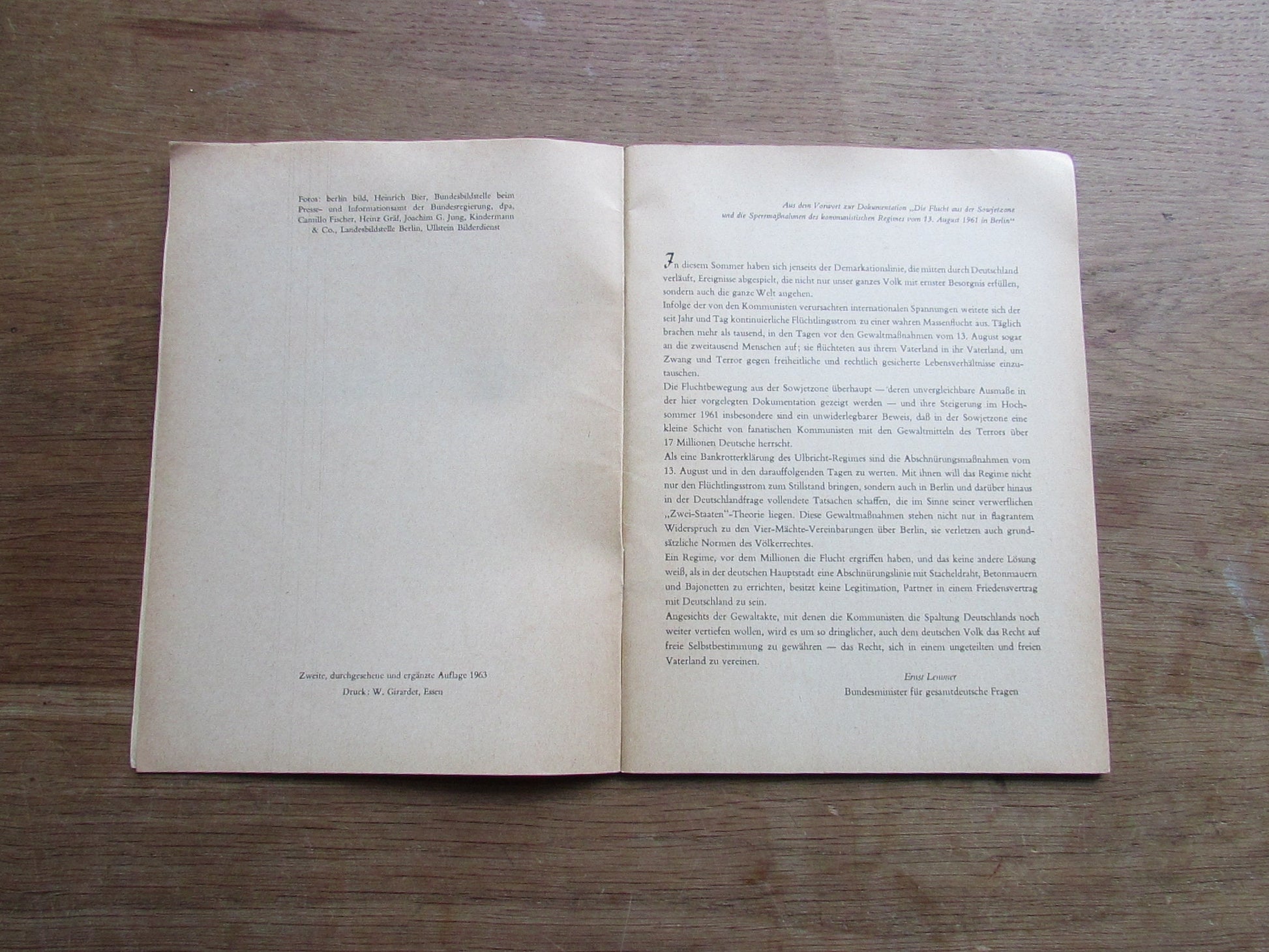 Berlin 13. August - 13.08.1961 (Softback, 1963)