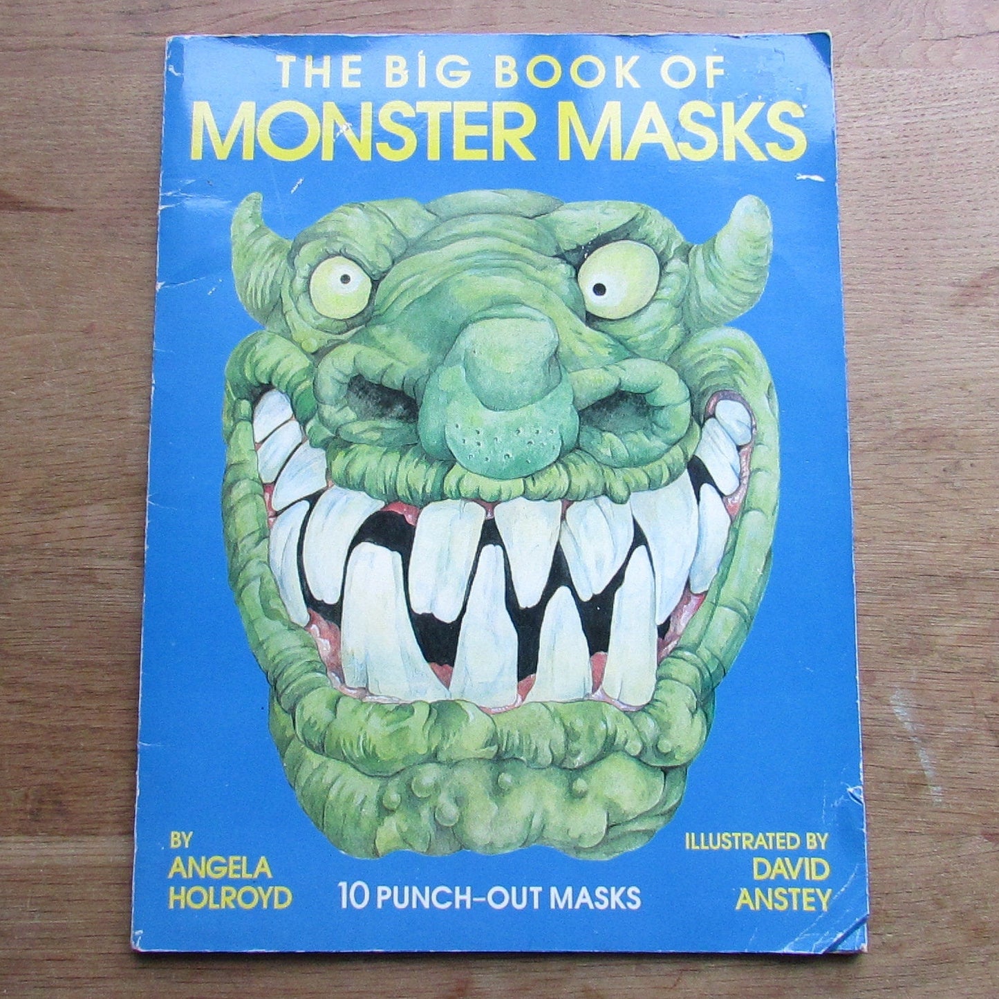 The Big Book of Monster Masks: 10 punch-out masks, by Angela Holroyd (Softback, 1991)