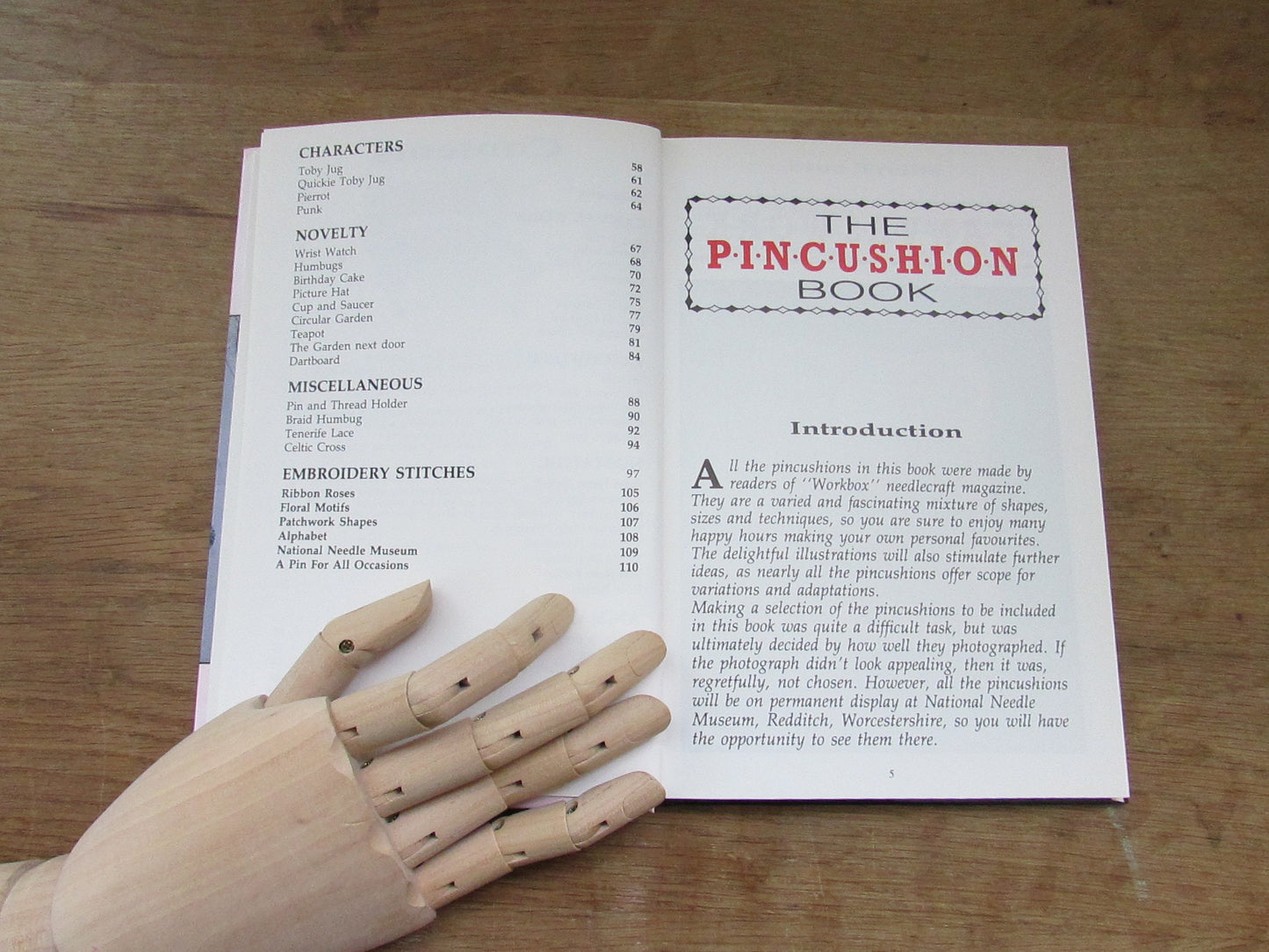 The Pincushion Book, by Audrey Babington (Hardback, 1991)