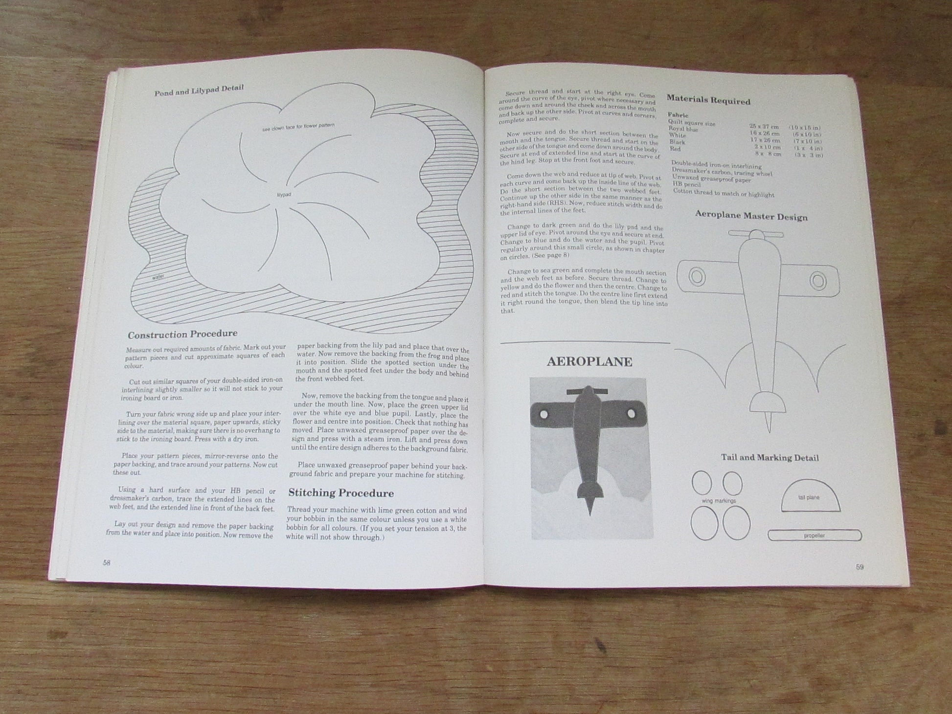 Machine Appliqué Made Easy, by Jan Brooke (Softback, 1989)
