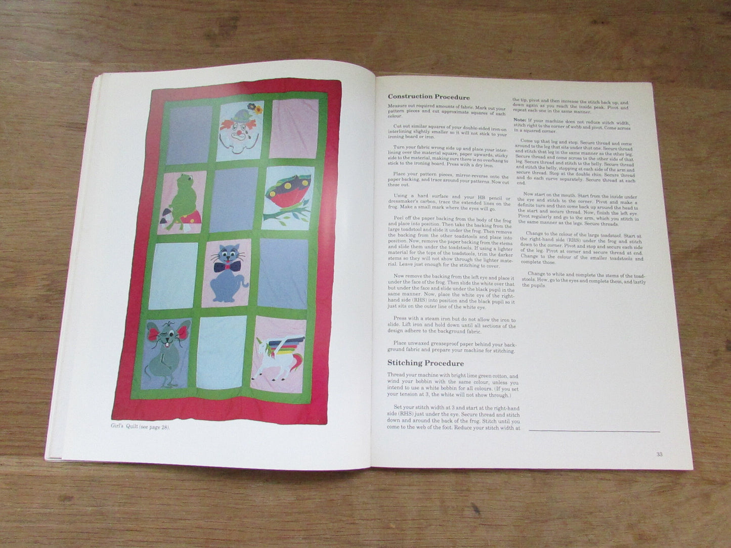 Machine Appliqué Made Easy, by Jan Brooke (Softback, 1989)