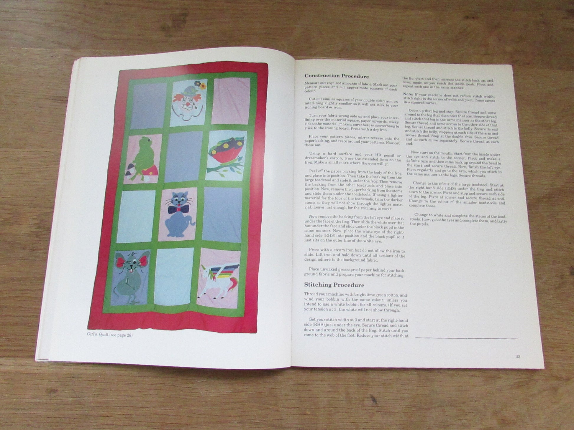 Machine Appliqué Made Easy, by Jan Brooke (Softback, 1989)