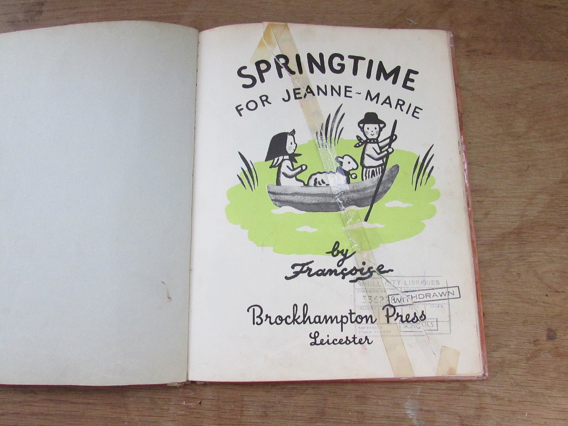 Springtime for Jeanne-Marie, by Francoise (Hardback, 1962)