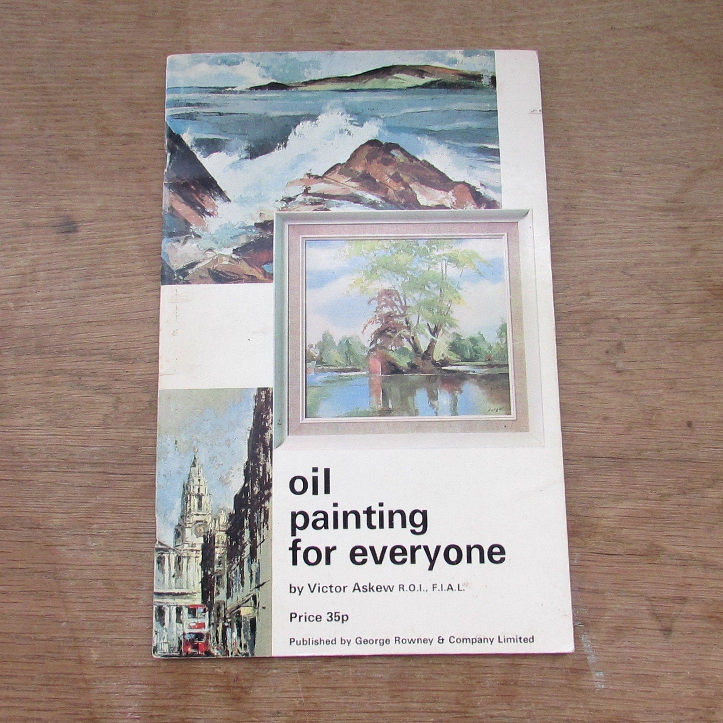 Oil Painting for Everyone booklet, by Victor Askew (Softback, 1960s)