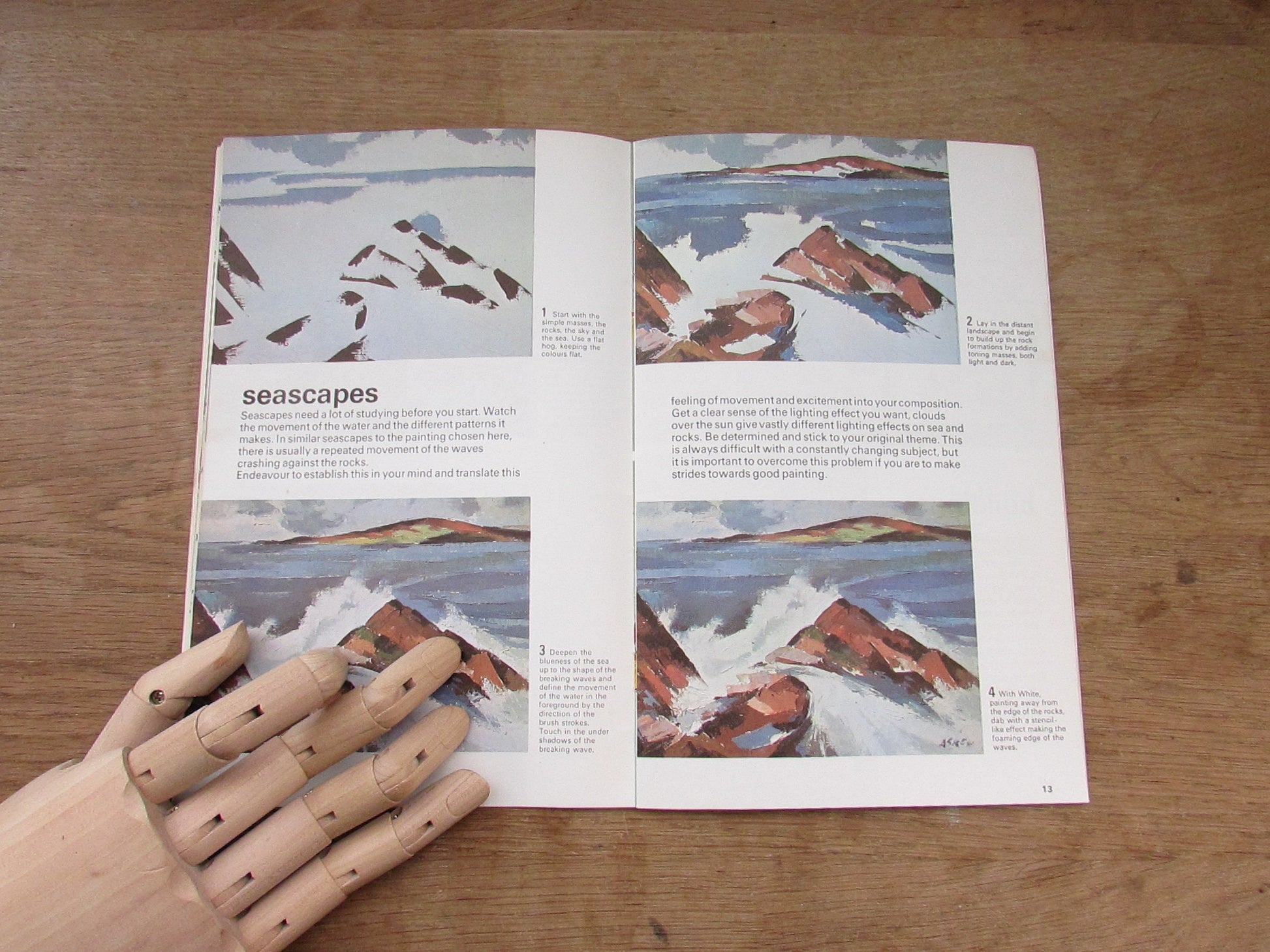 Oil Painting for Everyone booklet, by Victor Askew (Softback, 1960s)