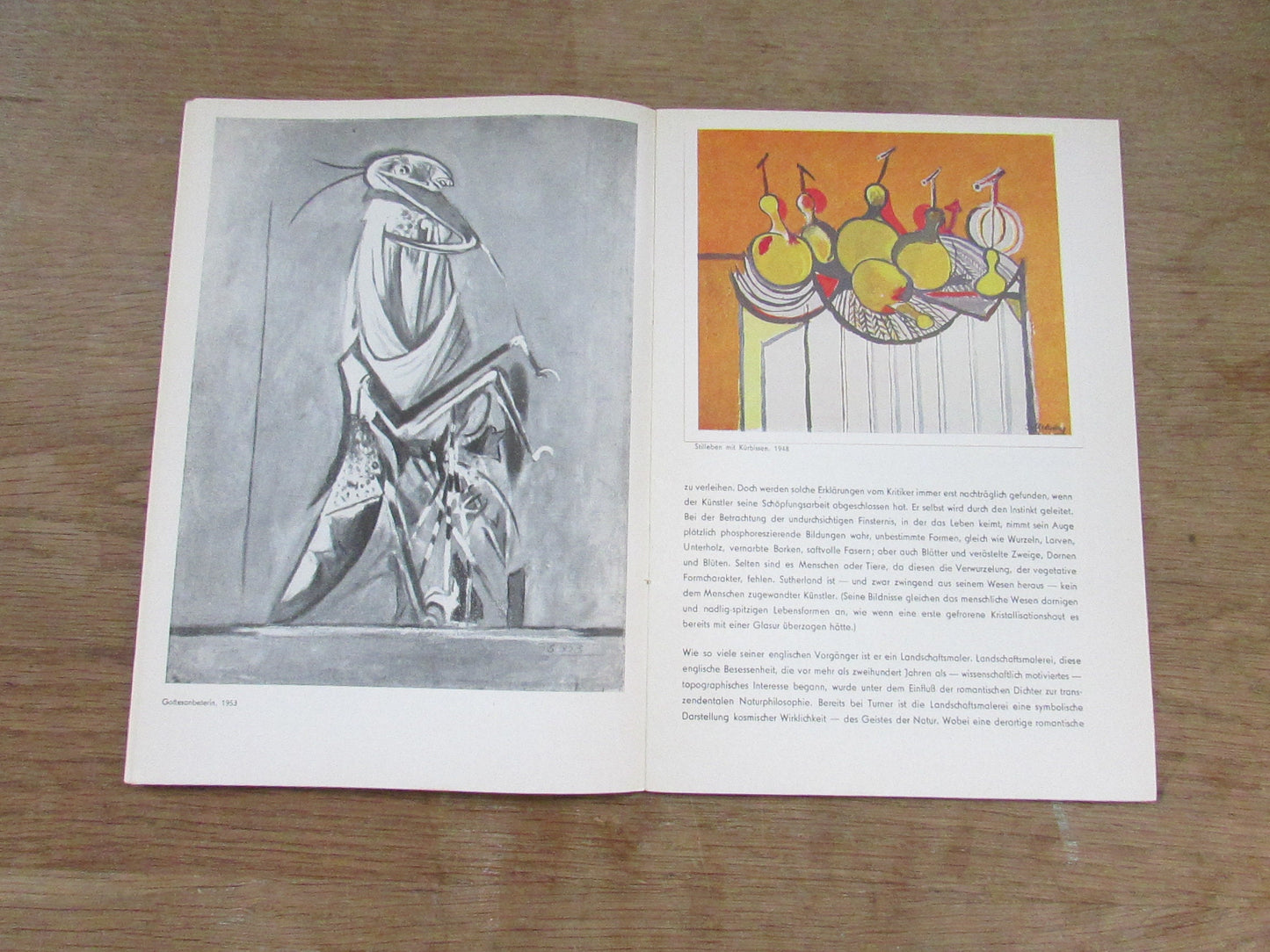 Gemalde und Zeichnungen (Painting & Drawing) at Haus Am Waldsee, by Graham Sutherland, Berlin Festival 18 Sept-17 Oct 1954 (Softback)