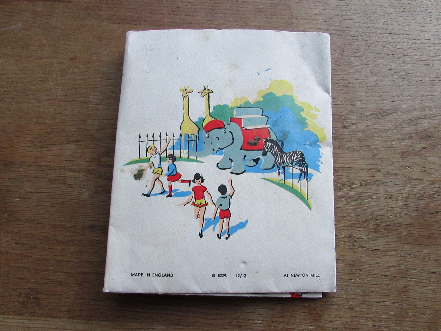 1950s Zoo Parade children's stationery set