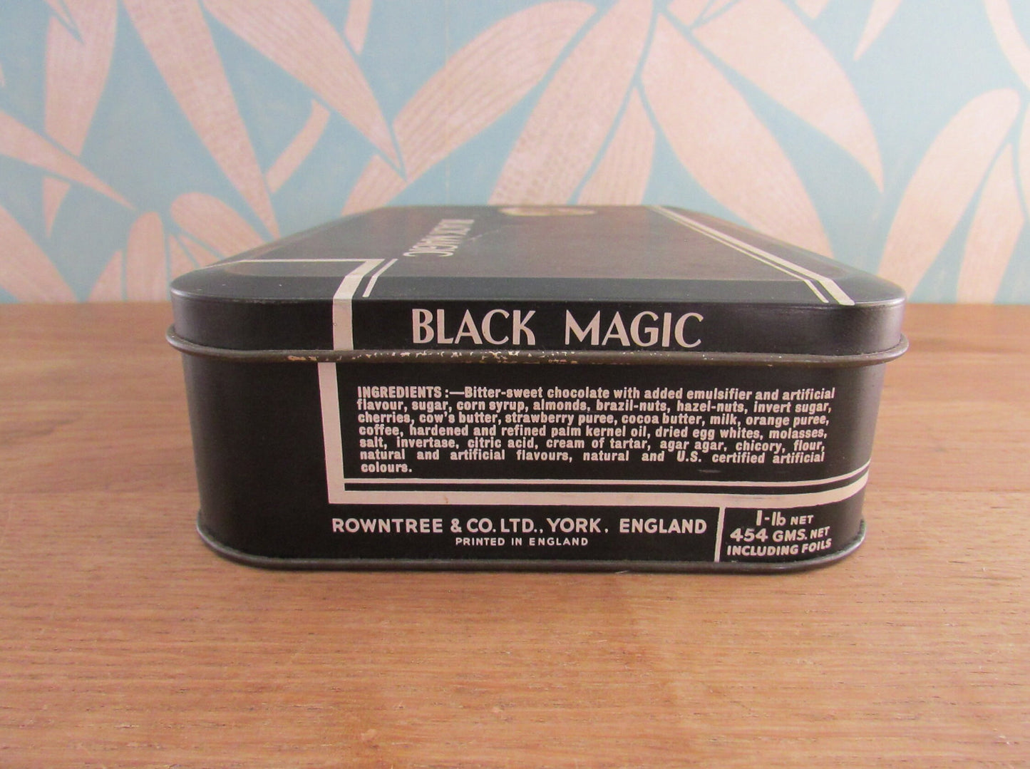 1960s Black Magic empty chocolate tin