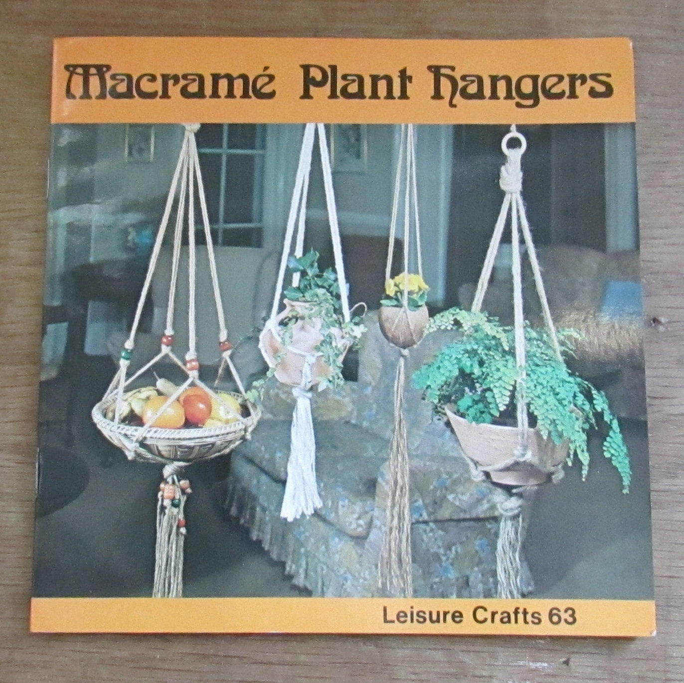 Leisure Crafts No.63: Macrame Plant Hangers (Softback, 1981)