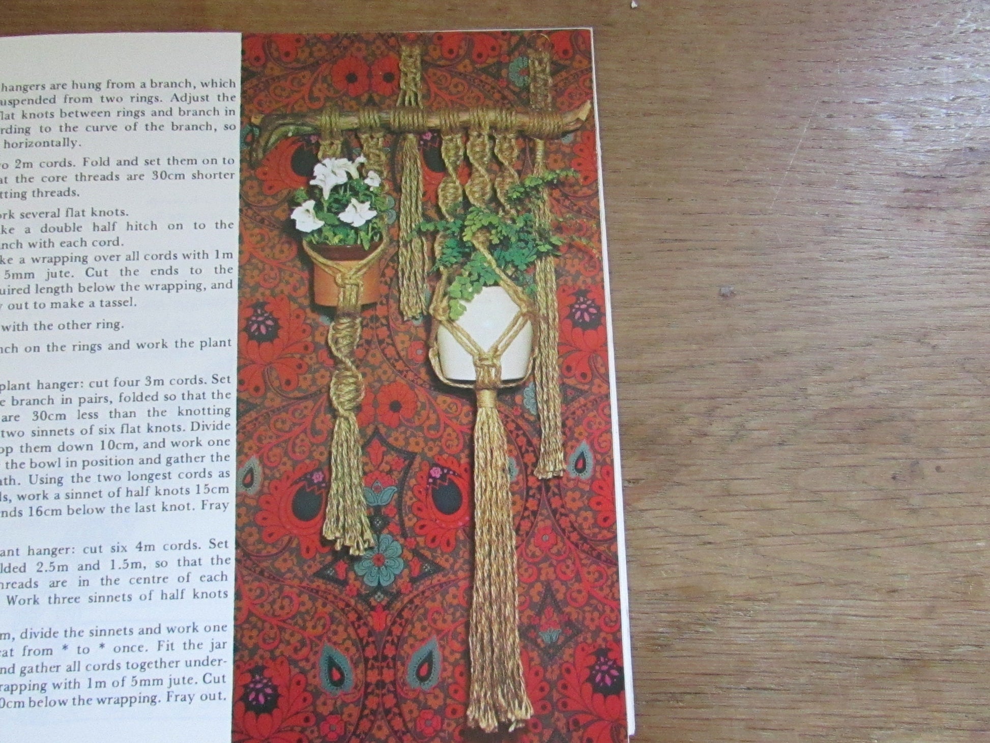 Leisure Crafts No.63: Macrame Plant Hangers (Softback, 1981)