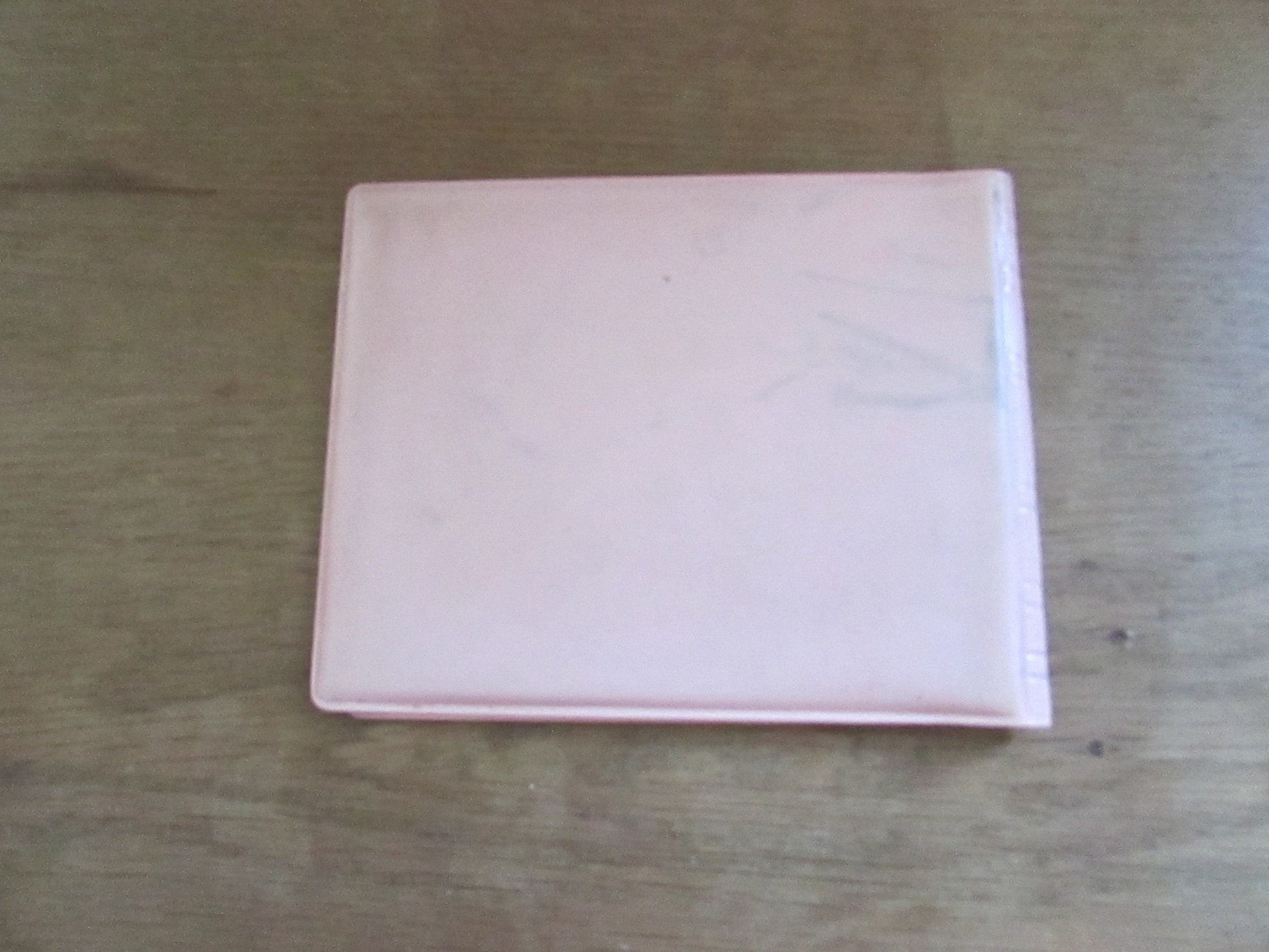 1950s pink vinyl Teen-Mate by Siris autograph book, case only