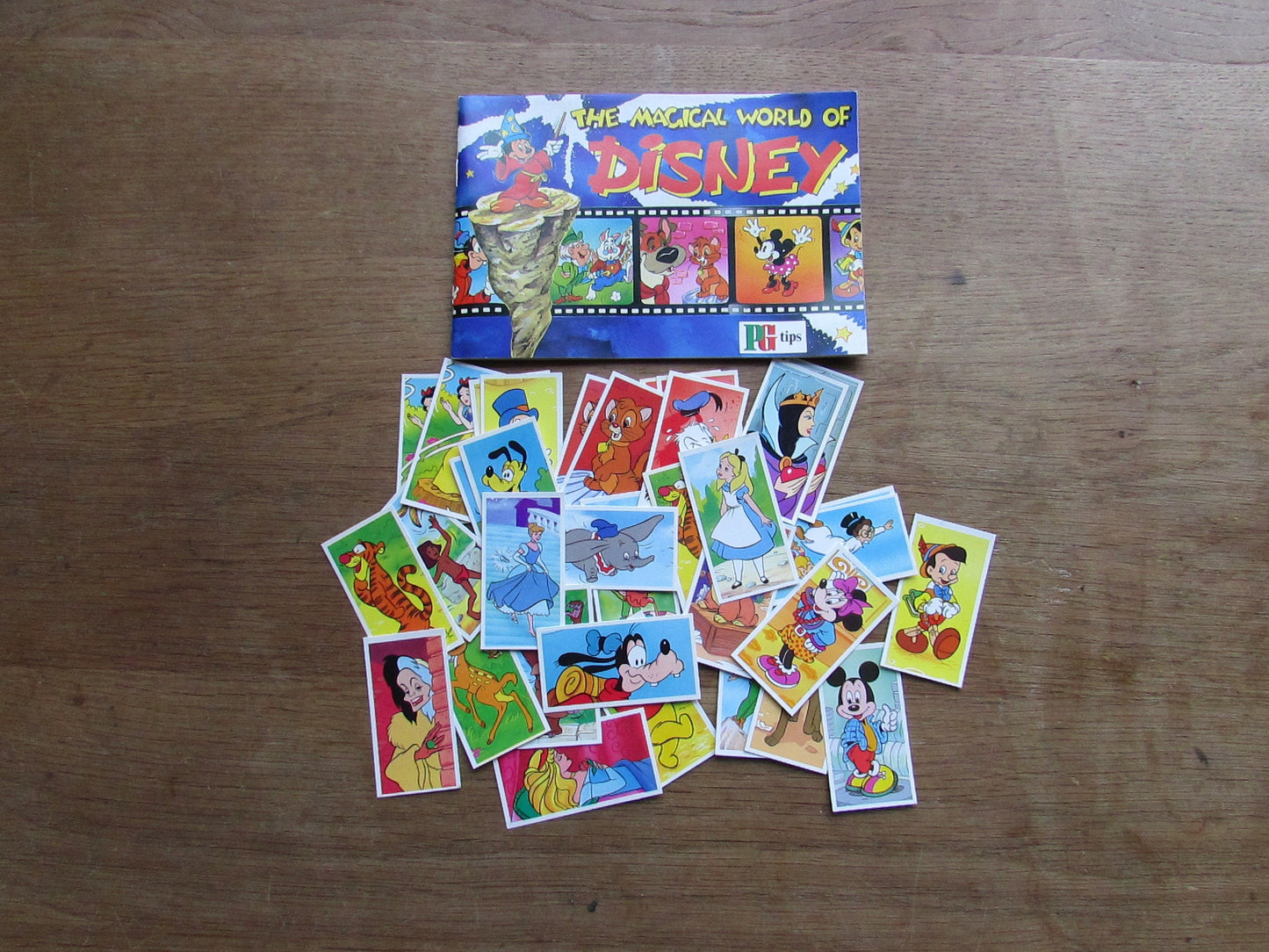 1980s PG Tips The Magical World of Disney card collection
