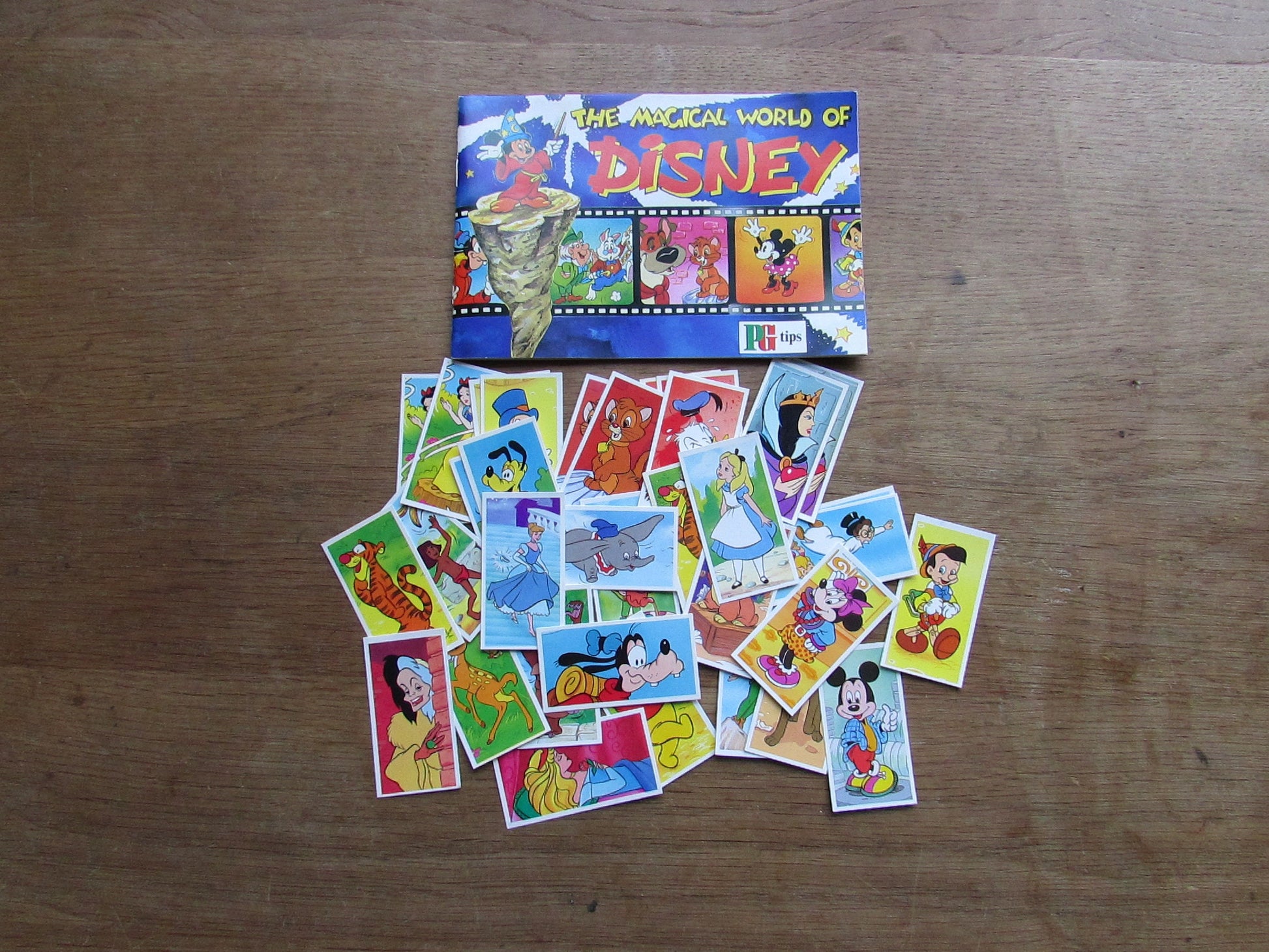 1980s PG Tips The Magical World of Disney card collection