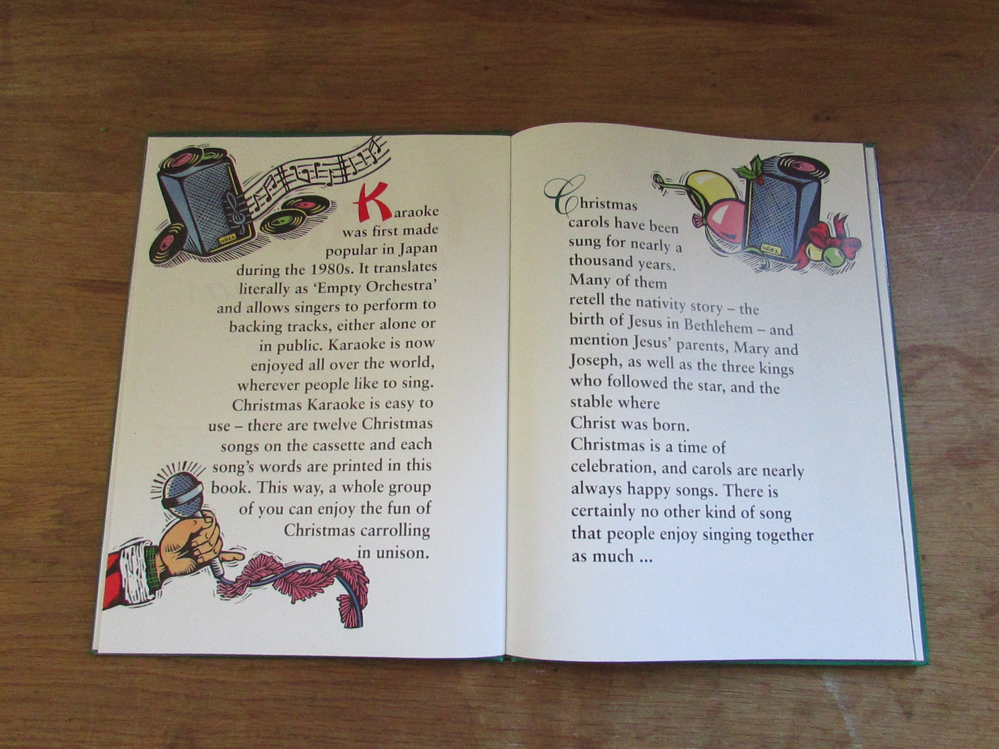 Karaoke Christmas: 12 Carols for the 12 Days of Christmas (Hardback, 1992)