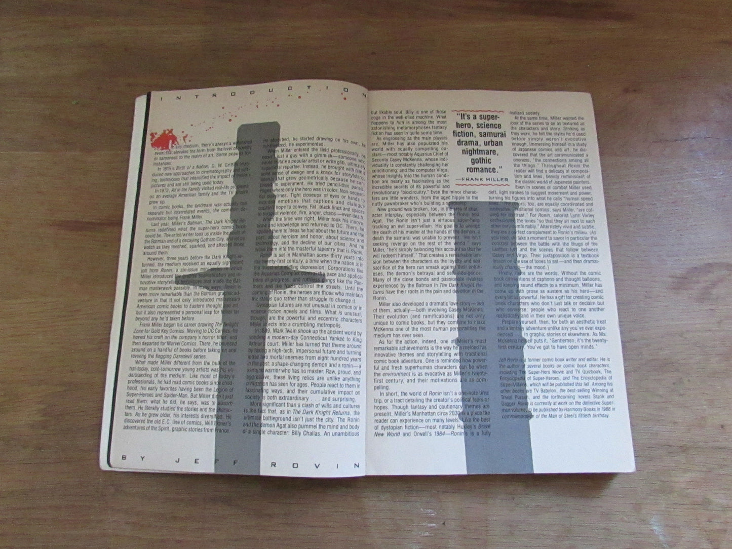 Frank Miller's RONIN (Softback, 1987)