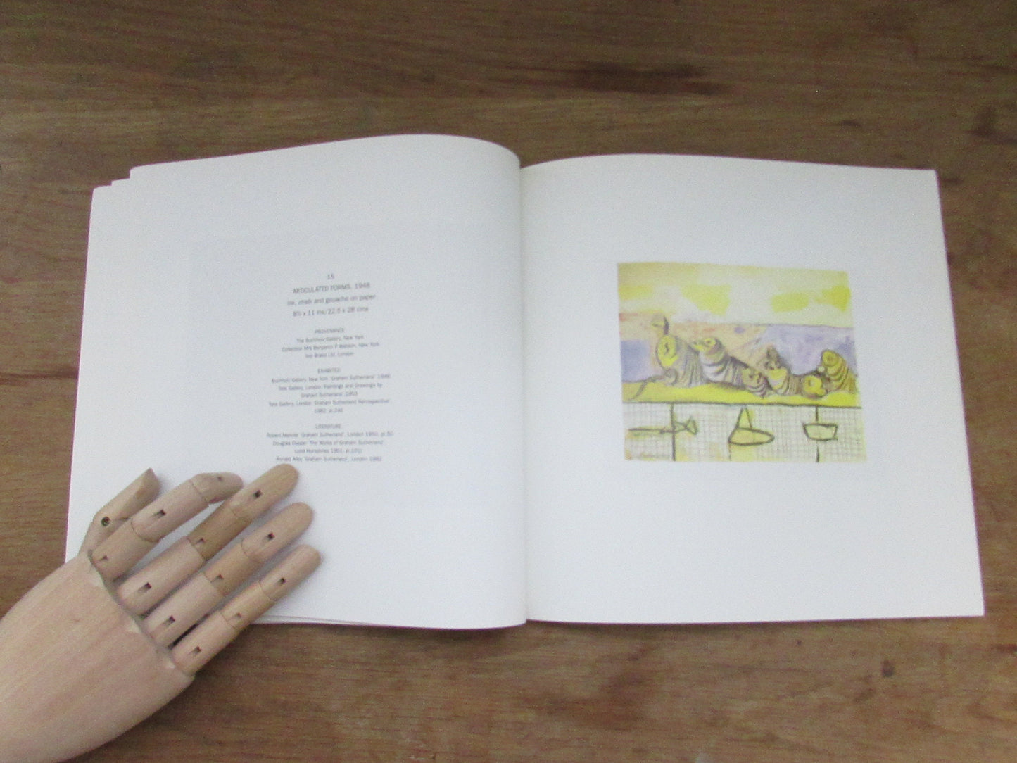 Modern British Masters: Graham Sutherland, Bernard Jacobsen Gallery, by William Boyd (1993)