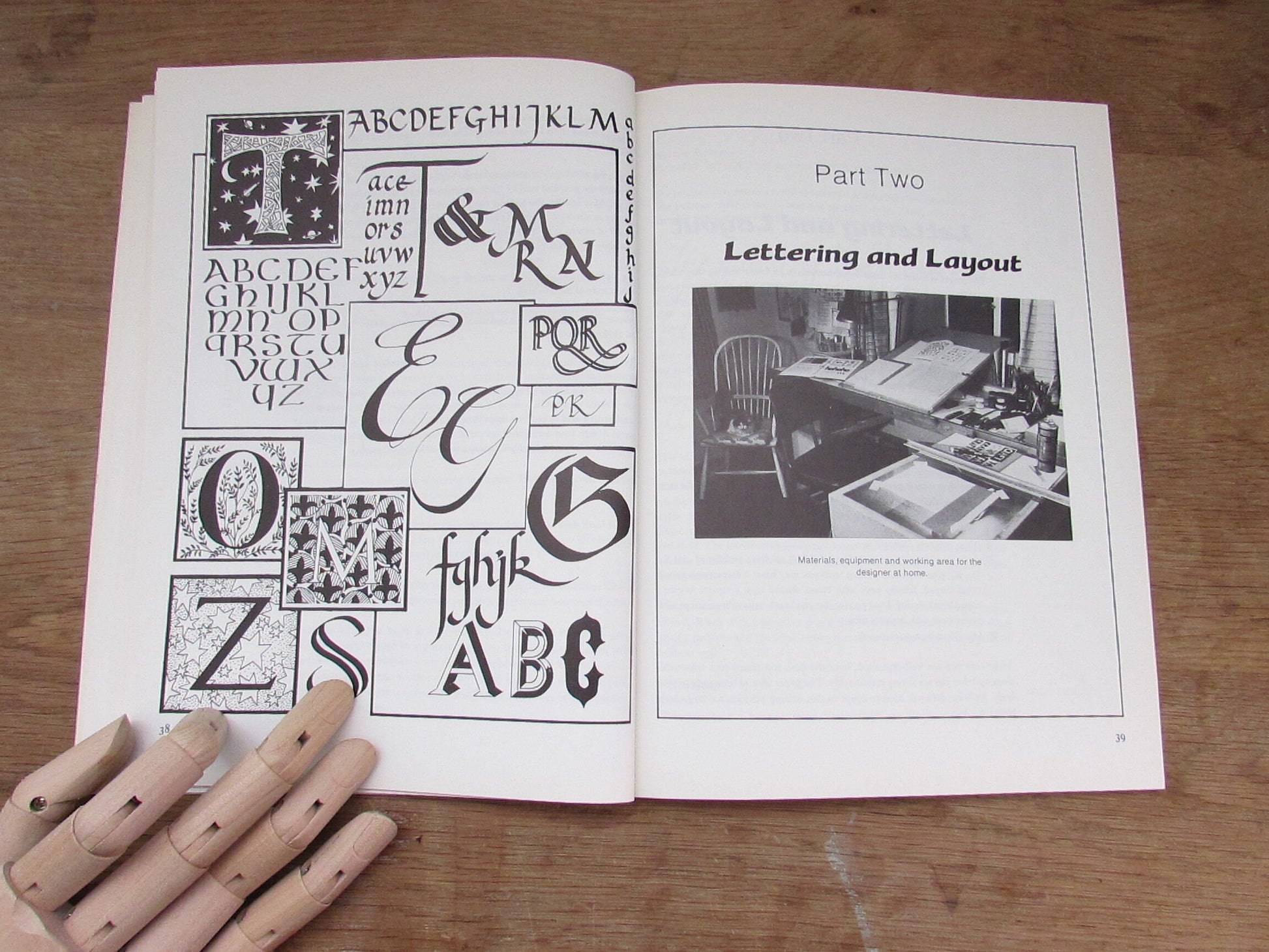 Lettering & Design: practical uses for your handwriting, by Carol R Vincent (Softback, 1986)