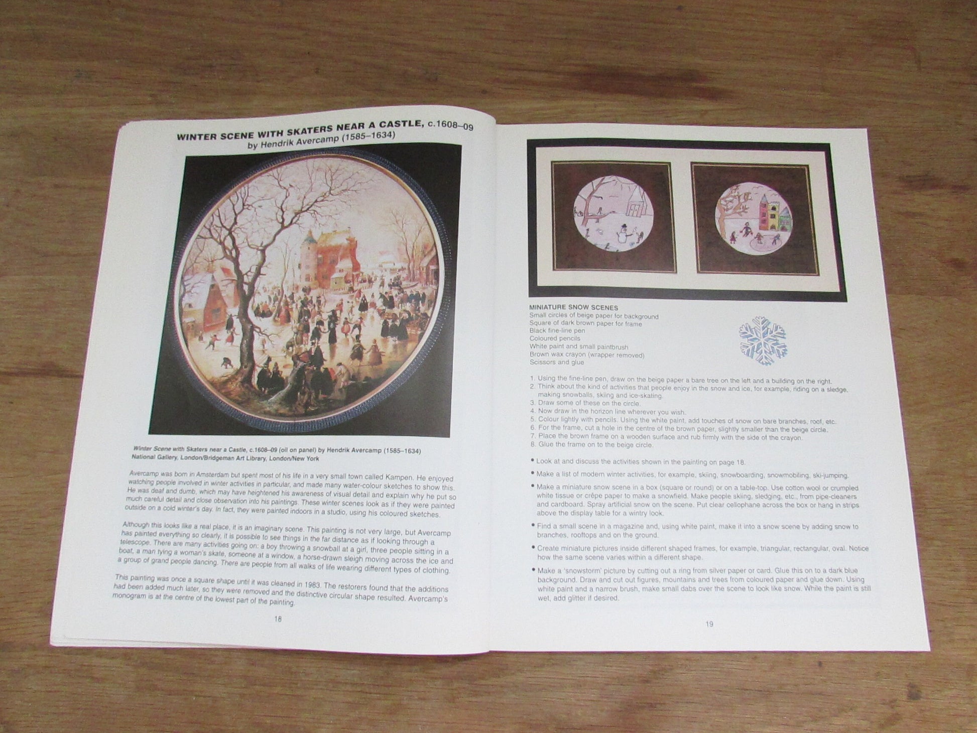 In The Picture: creative activities inspired by famous paintings, by Joan Chambers & Molly Hood (Softback, 1999)