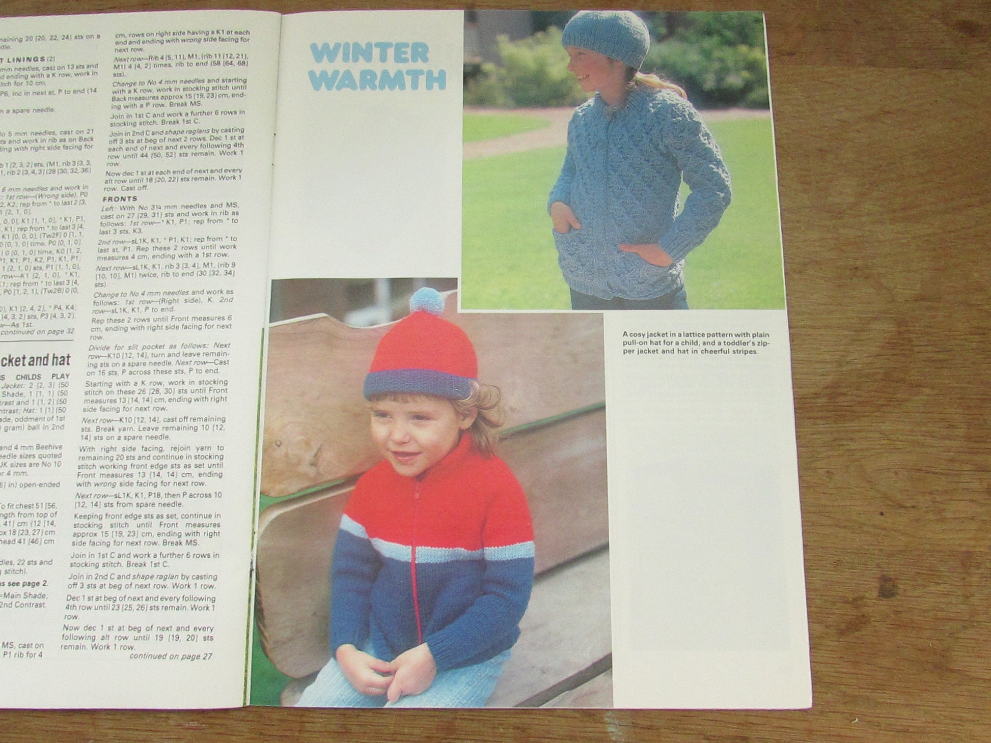 November 1980 Stitchcraft knitting & embroidery pattern booklet