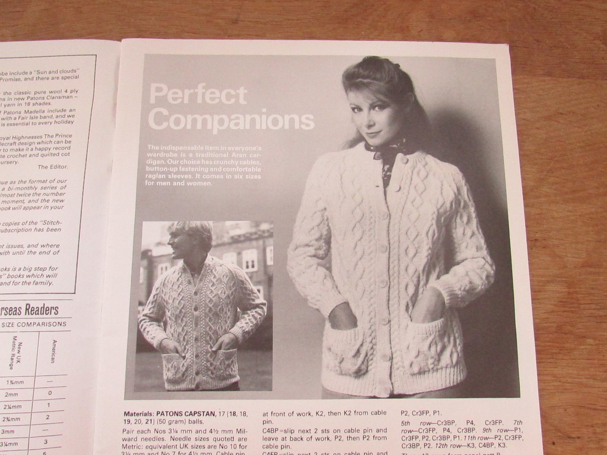 June 1982 Stitchcraft knitting & embroidery pattern booklet