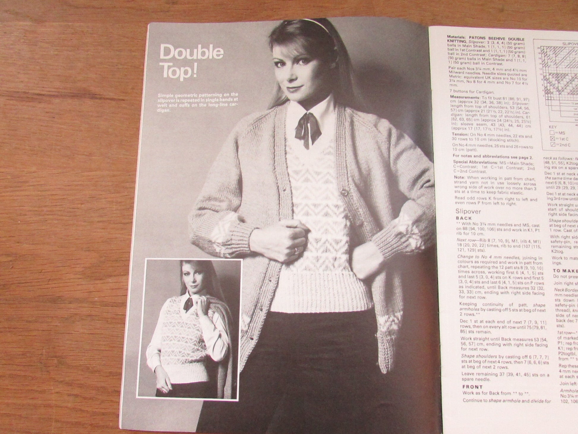 June 1982 Stitchcraft knitting & embroidery pattern booklet