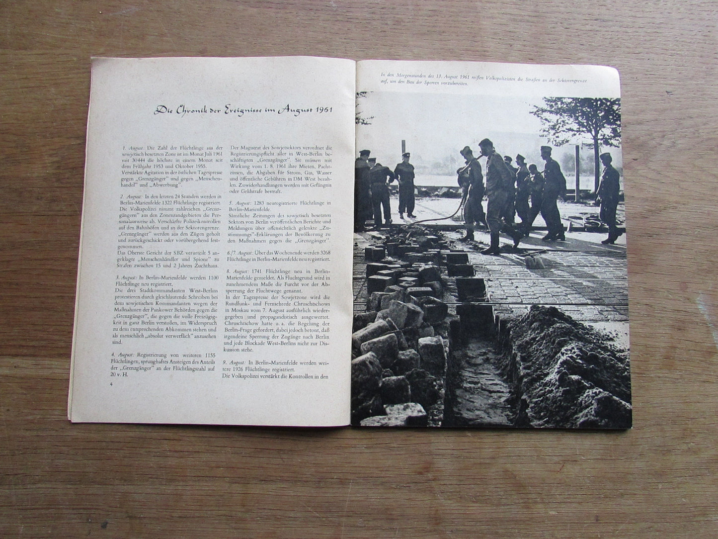 Berlin 13. August - 13.08.1961 (Softback, 1963)