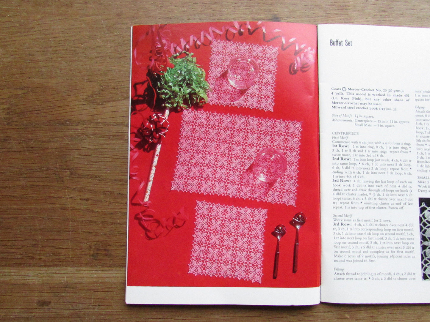 1969 Coats Sewing Group - Crochet Through the Home pattern booklet
