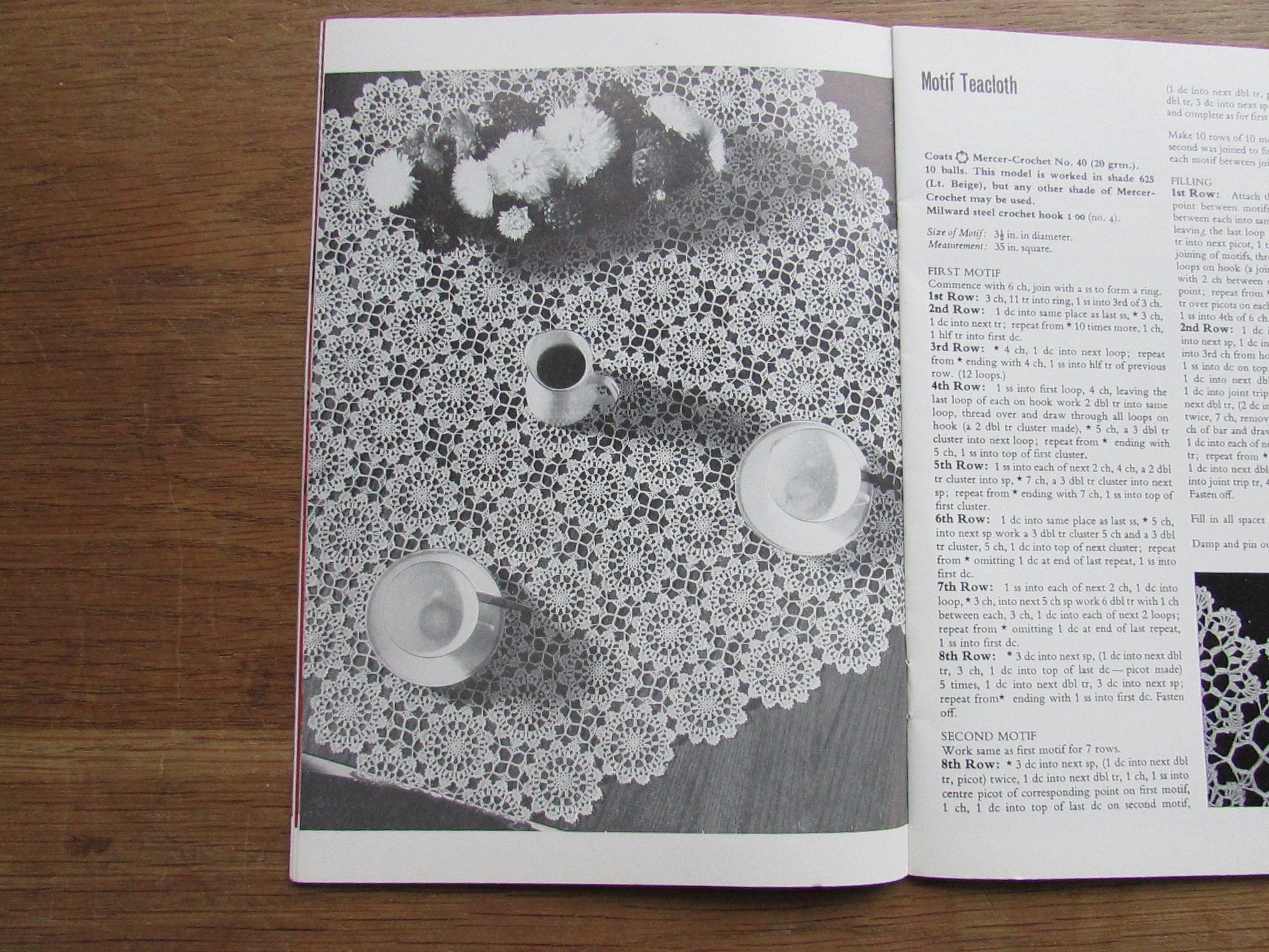 1969 Coats Sewing Group - Crochet Through the Home pattern booklet