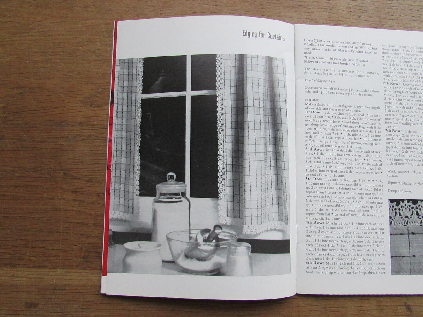 1969 Coats Sewing Group - Crochet Through the Home pattern booklet