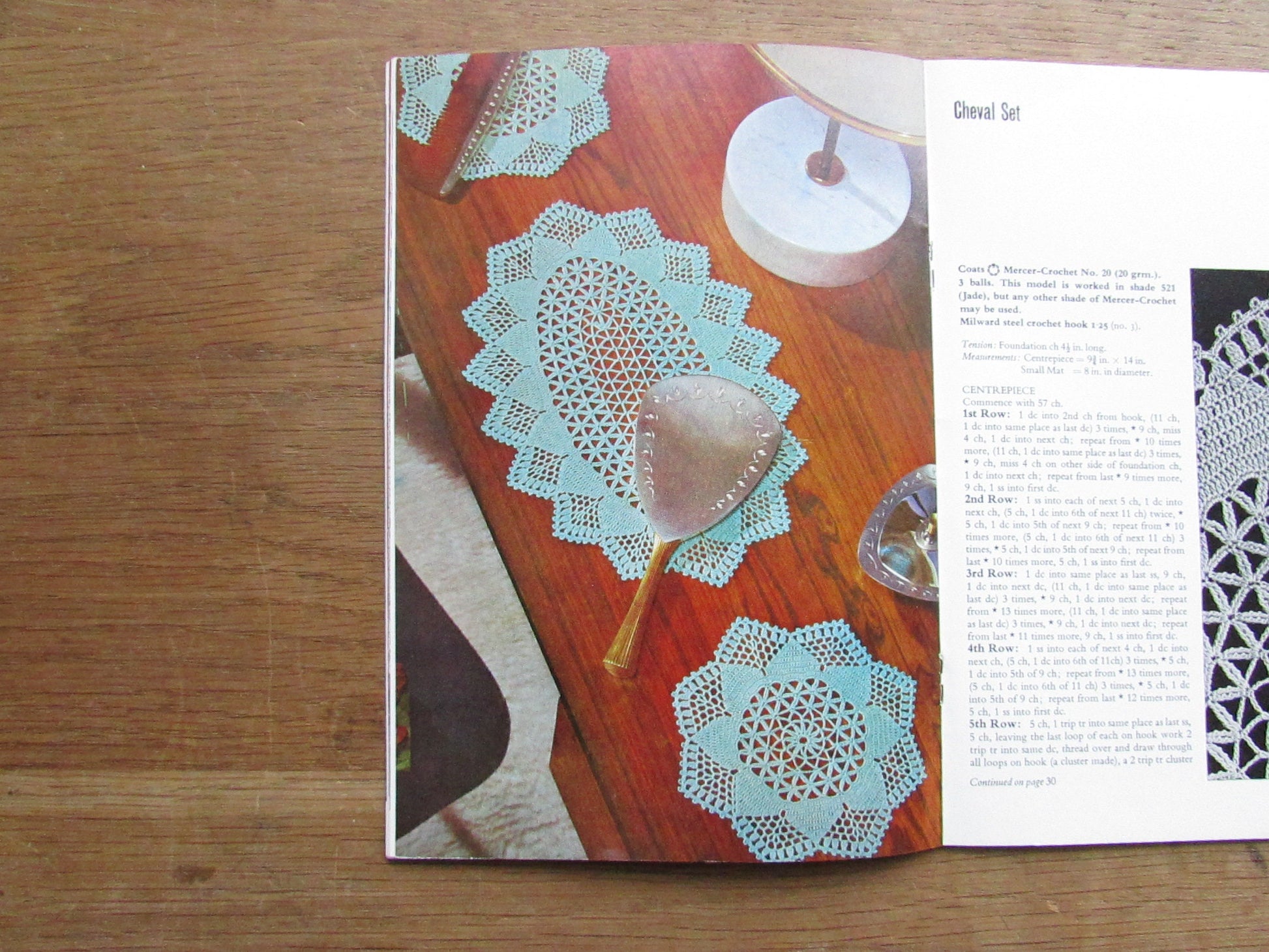 1969 Coats Sewing Group - Crochet Through the Home pattern booklet