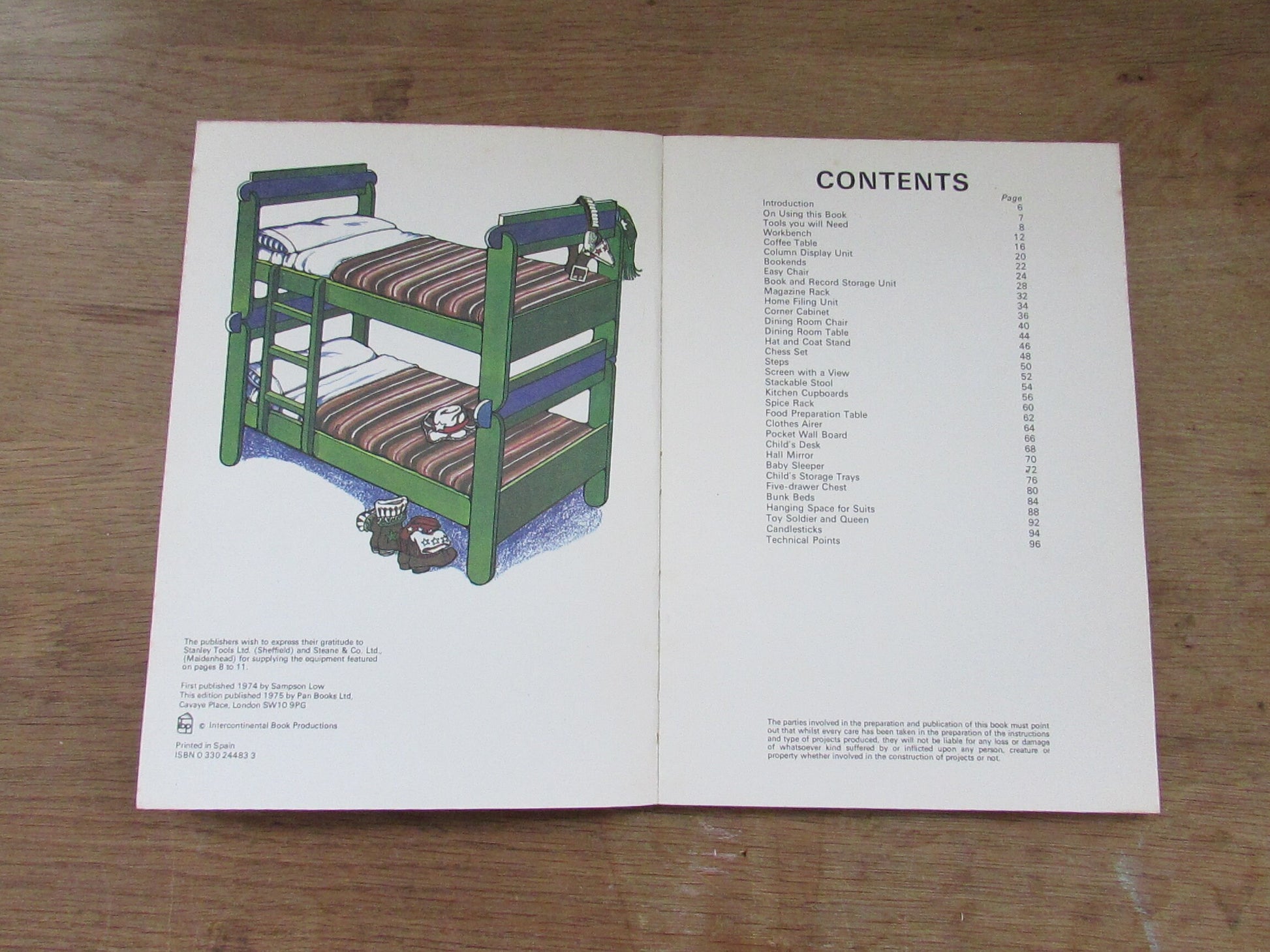 Furniture Making, by John Trigg & David Field (Softback, 1975)
