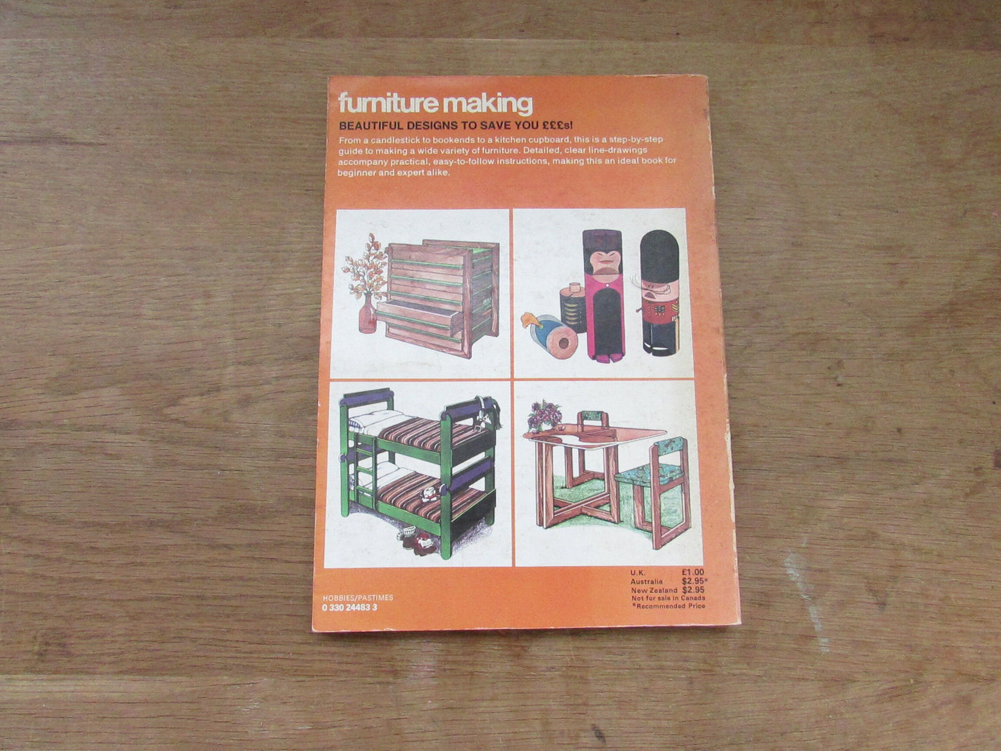 Furniture Making, by John Trigg & David Field (Softback, 1975)