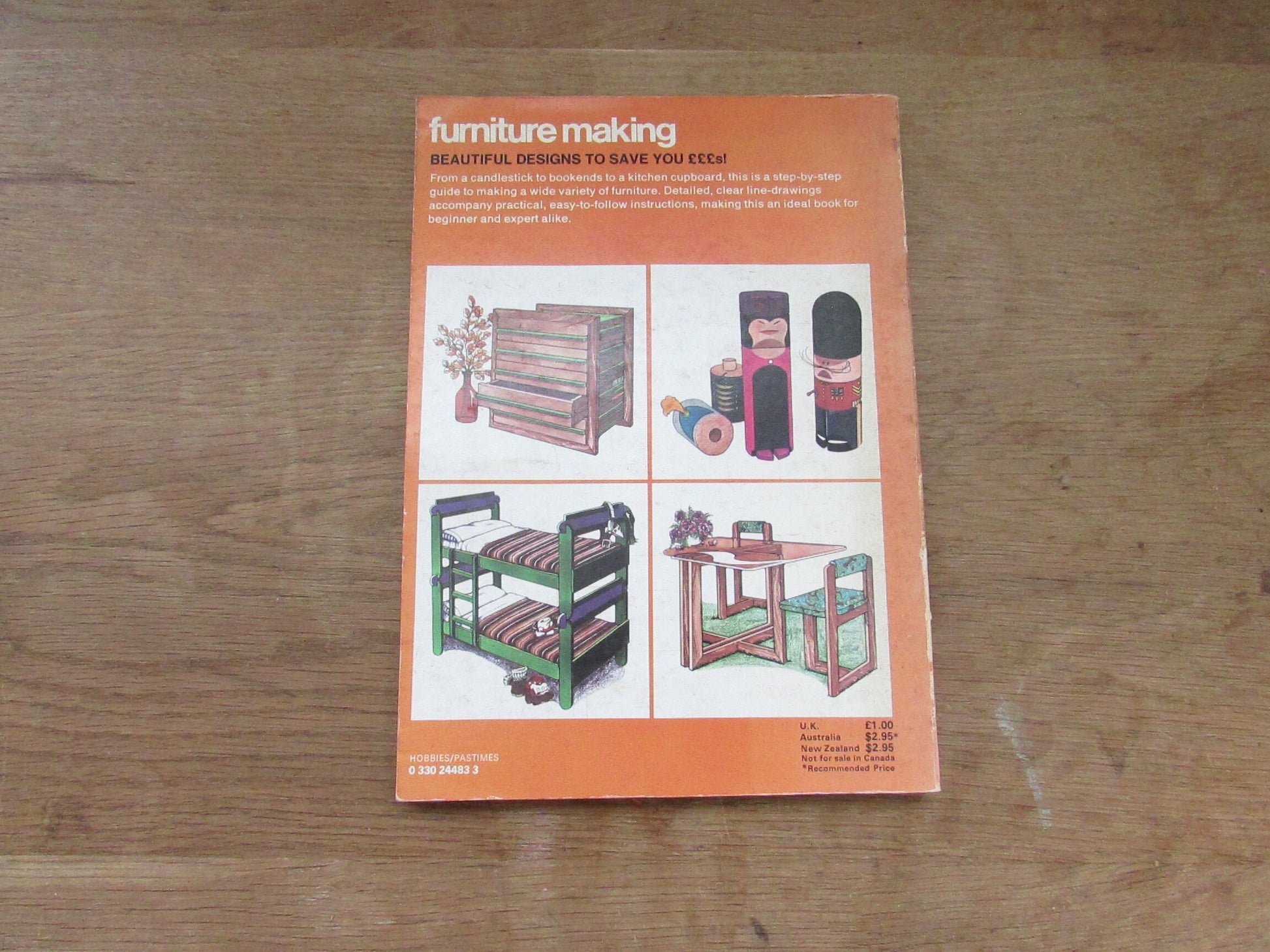 Furniture Making, by John Trigg & David Field (Softback, 1975)