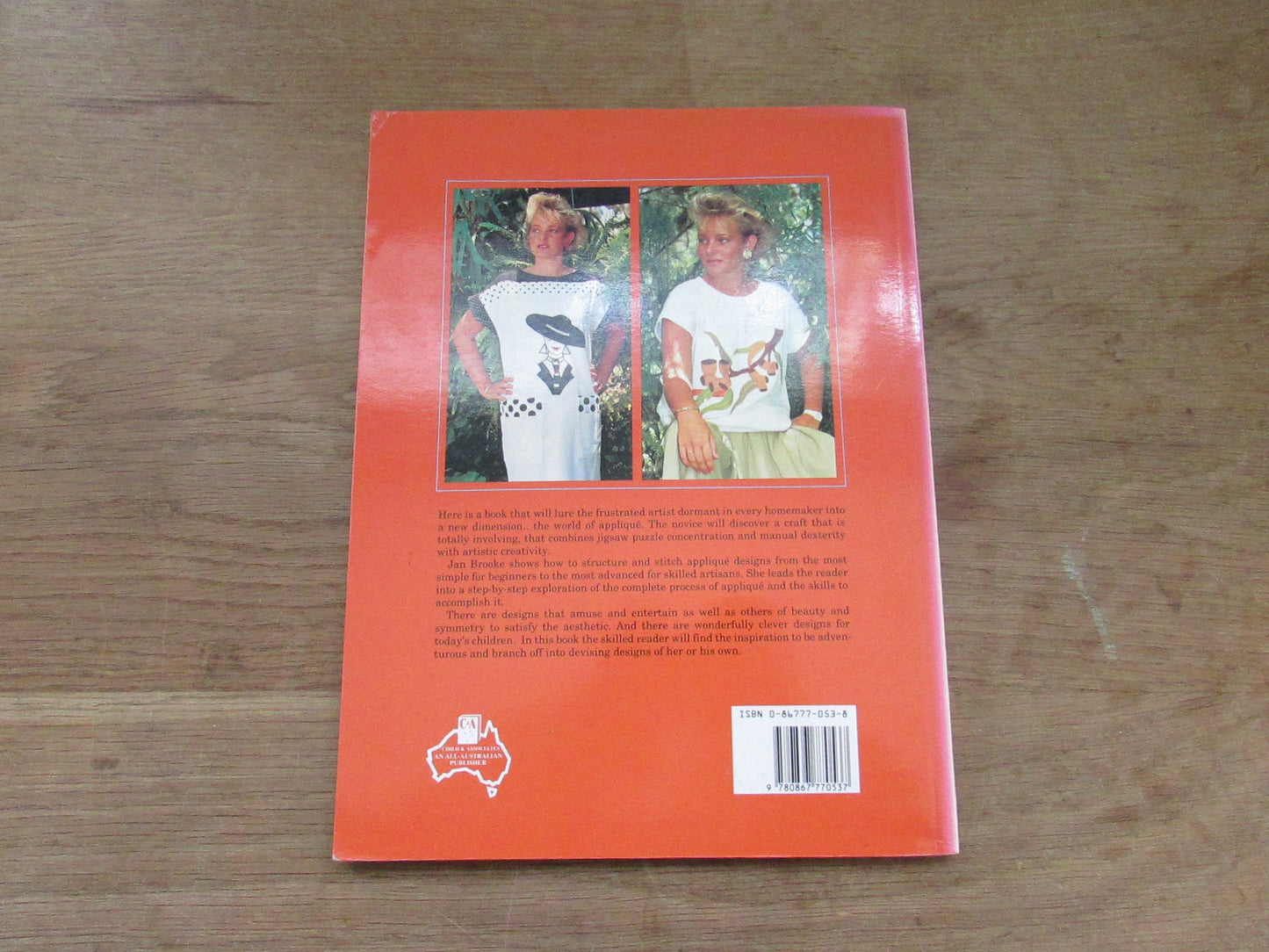 Machine Appliqué Made Easy, by Jan Brooke (Softback, 1989)