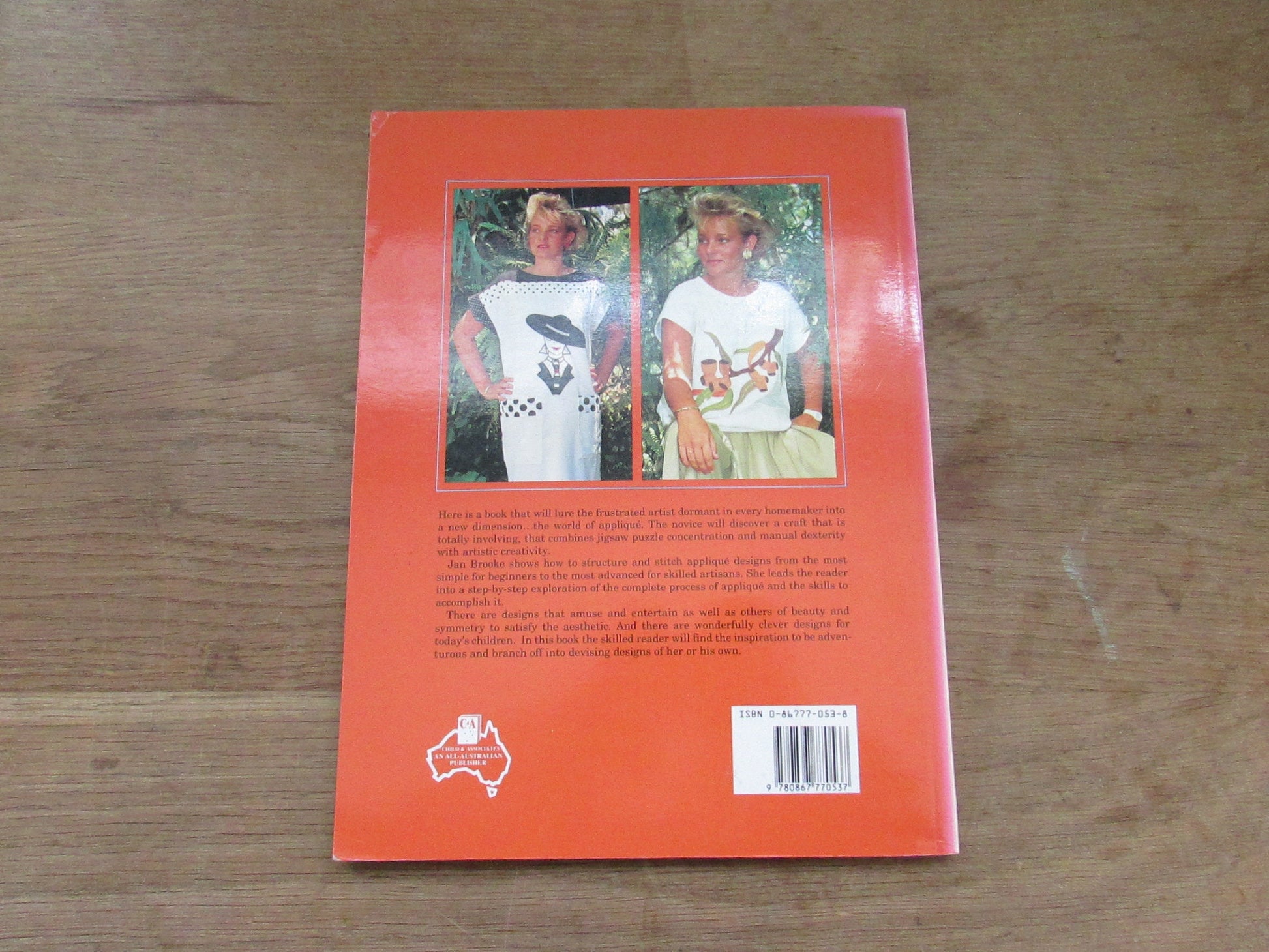 Machine Appliqué Made Easy, by Jan Brooke (Softback, 1989)