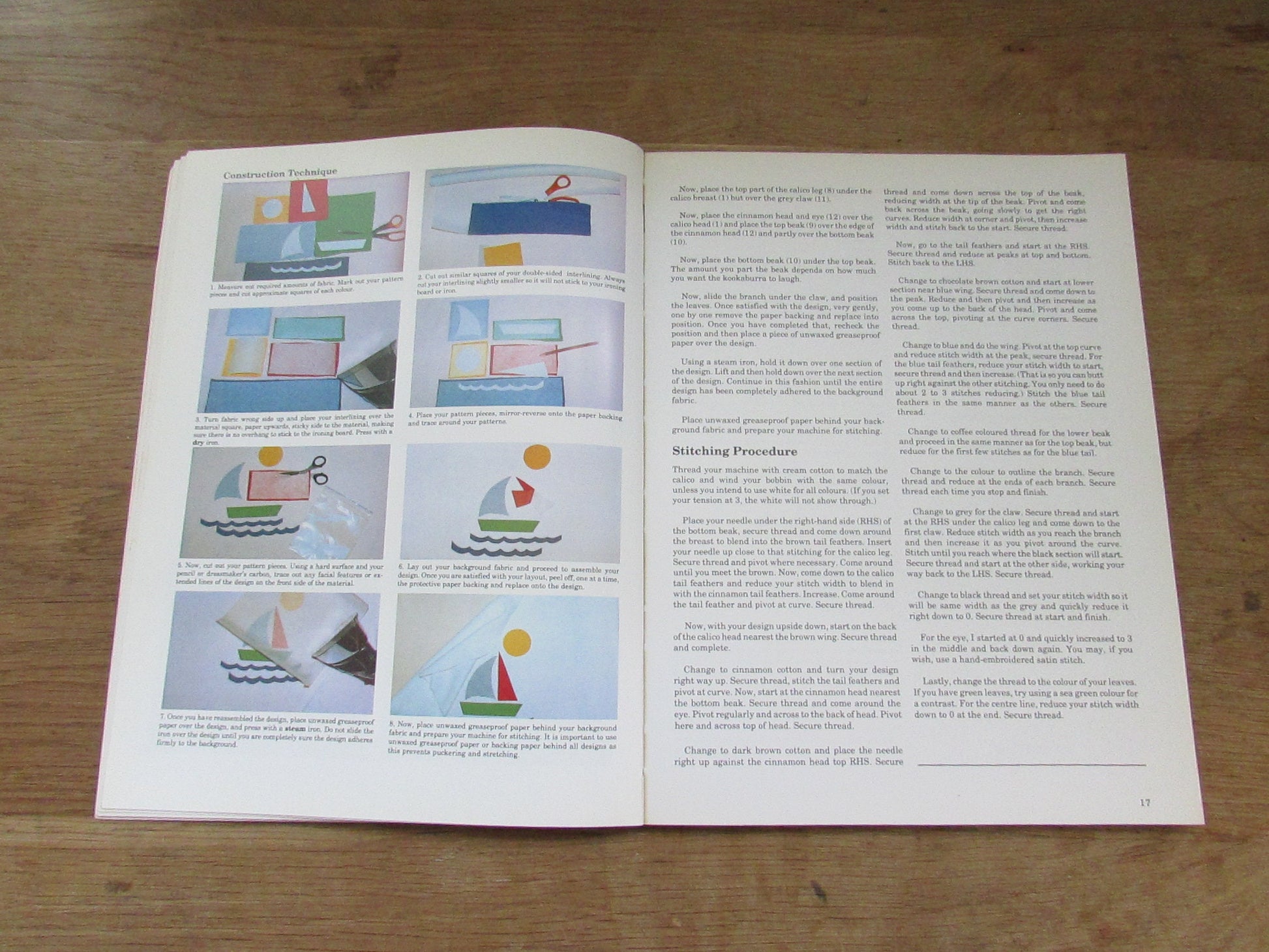 Machine Appliqué Made Easy, by Jan Brooke (Softback, 1989)