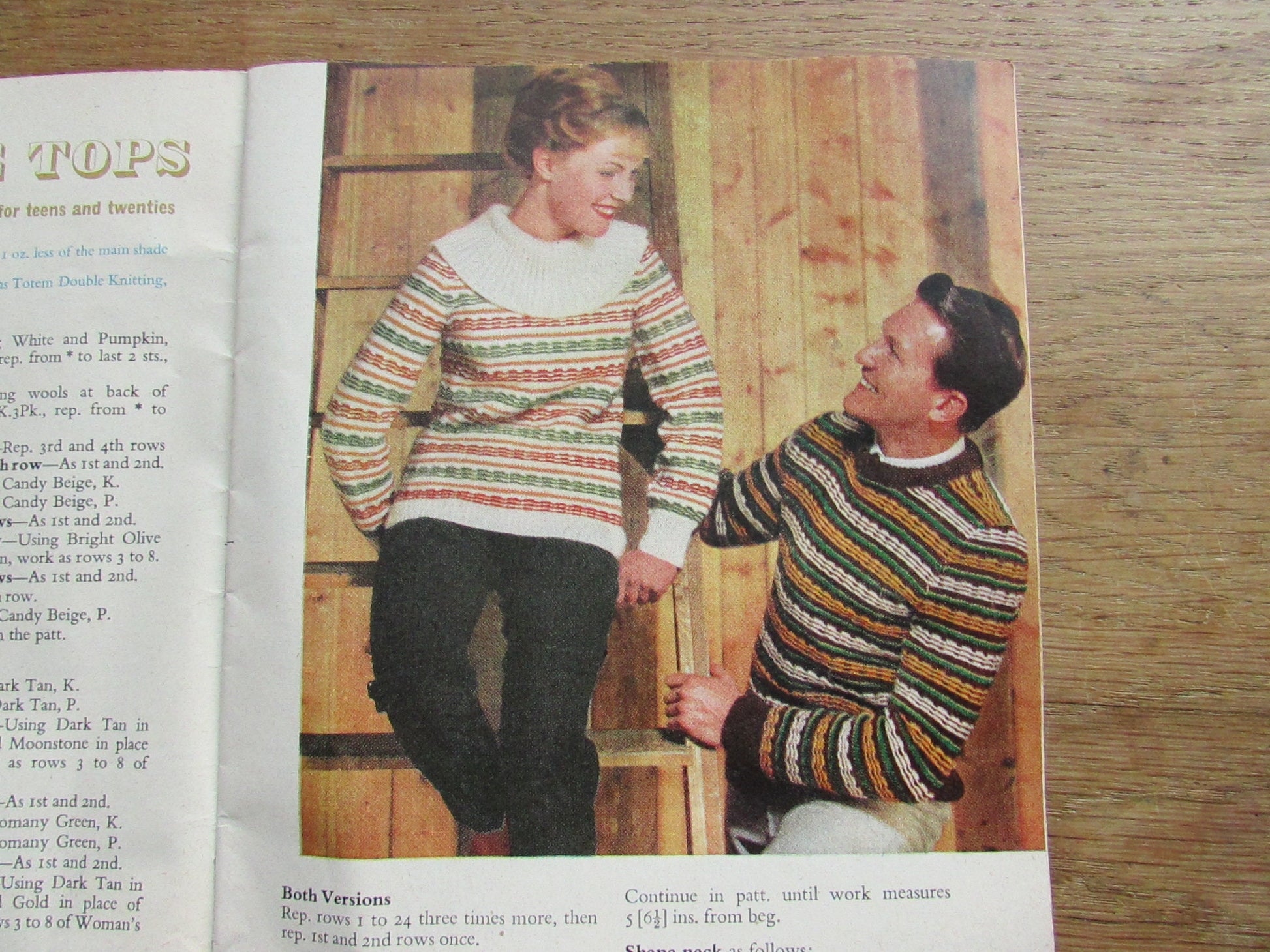 P&B Knitters Choice pattern magazine for 1960