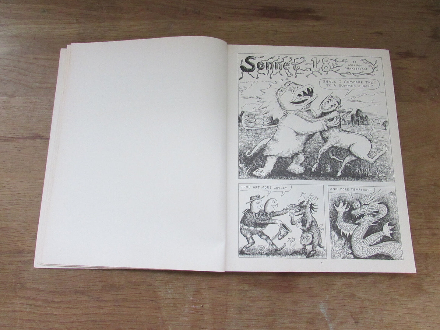 Poetry Comics: A Cartooniverse of Poems, by Dave Morice (Softback, 1983)