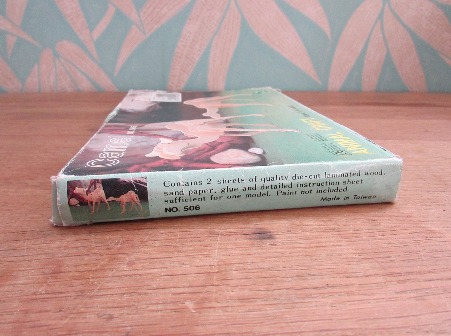 Vintage Animal Craft "Camel" No.506 3D skeleton puzzle