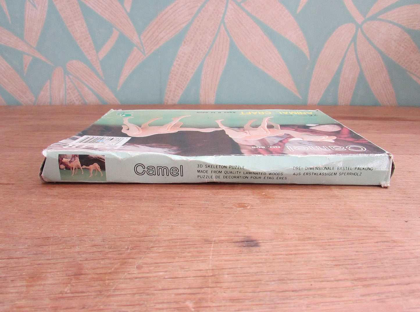 Vintage Animal Craft "Camel" No.506 3D skeleton puzzle