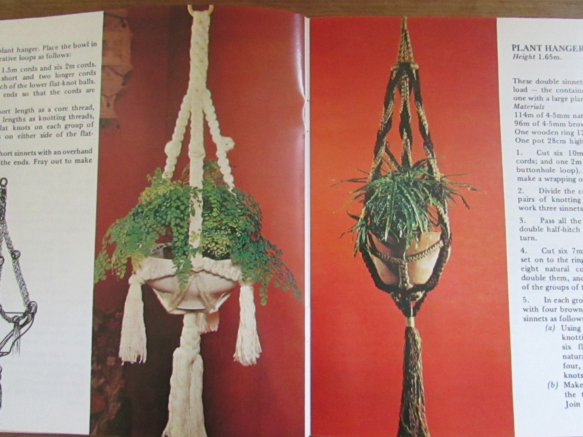Leisure Crafts No.63: Macrame Plant Hangers (Softback, 1981)