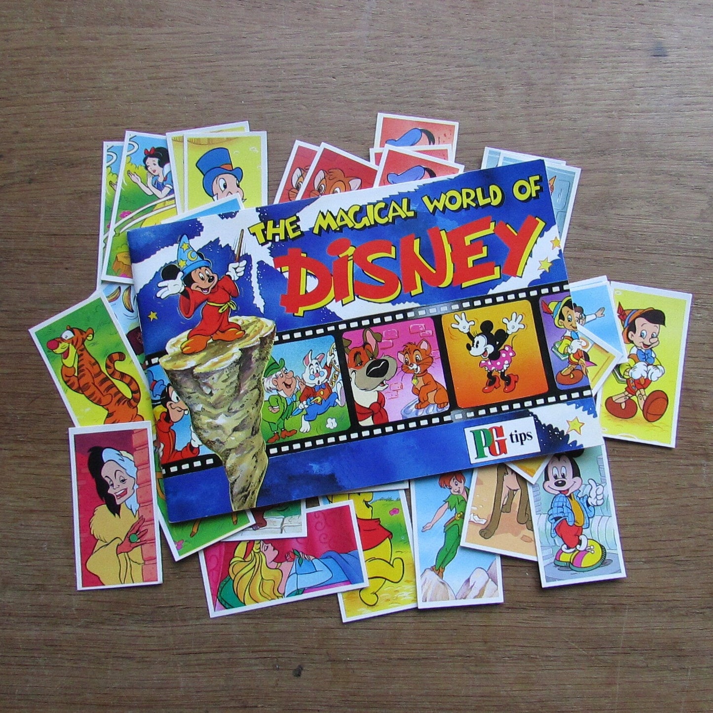 1980s PG Tips The Magical World of Disney card collection