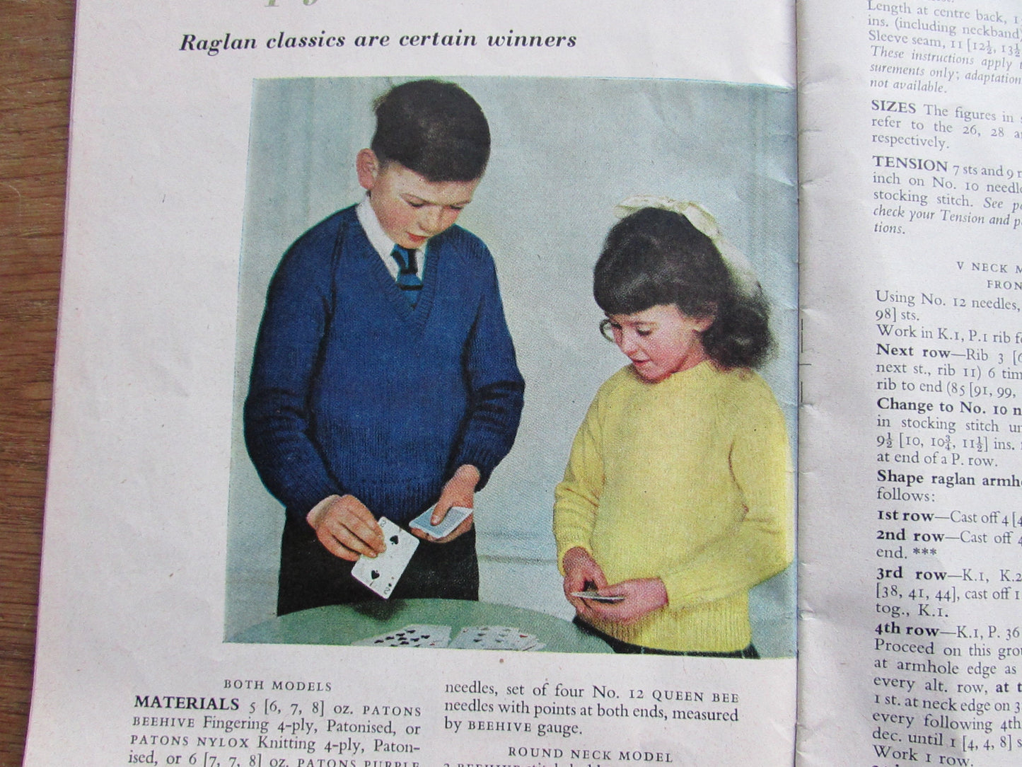P&B Knitters Choice pattern magazine for 1960