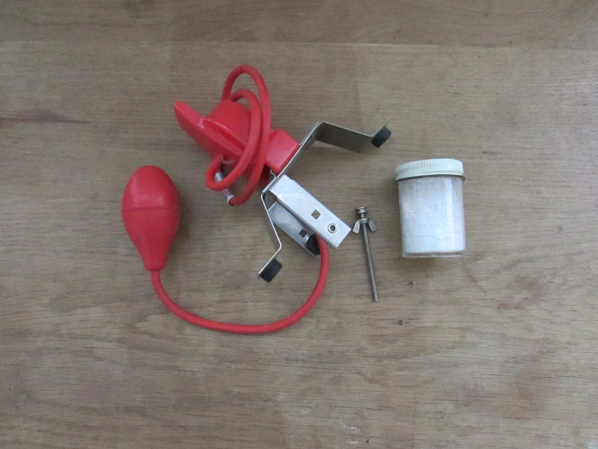 1960s Orco Products 'on-a-door' mini skirt marker with original box