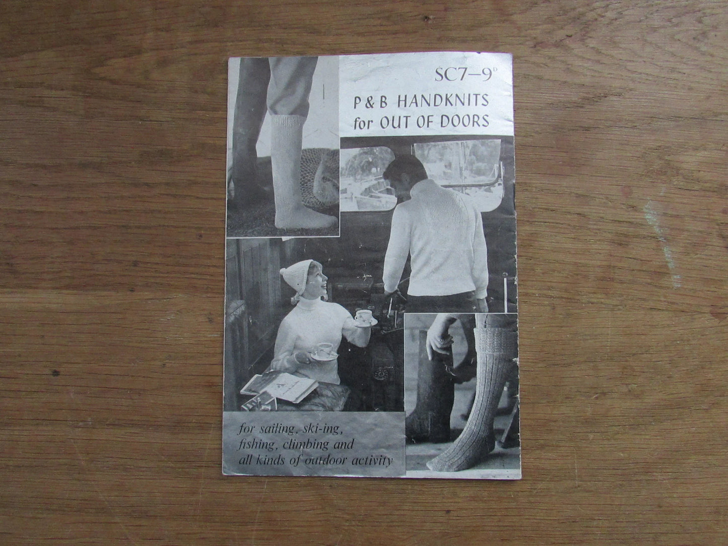 1950s P&B Patons SC7 Handknits for Out of Doors knitting patterns