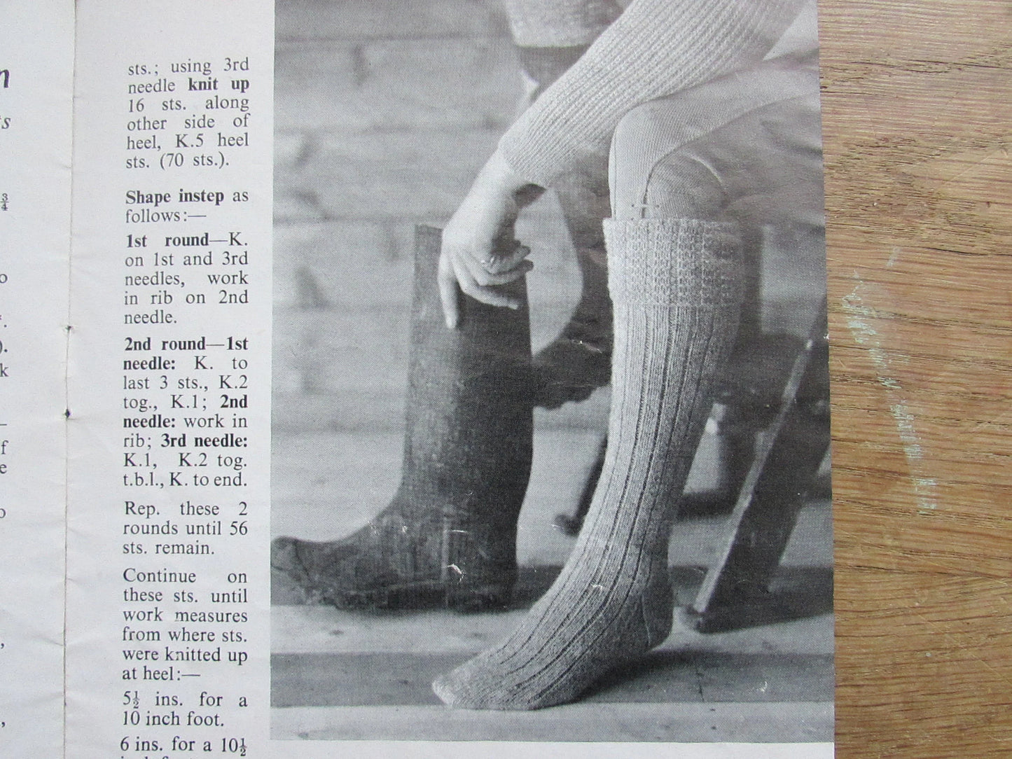 1950s P&B Patons SC7 Handknits for Out of Doors knitting patterns