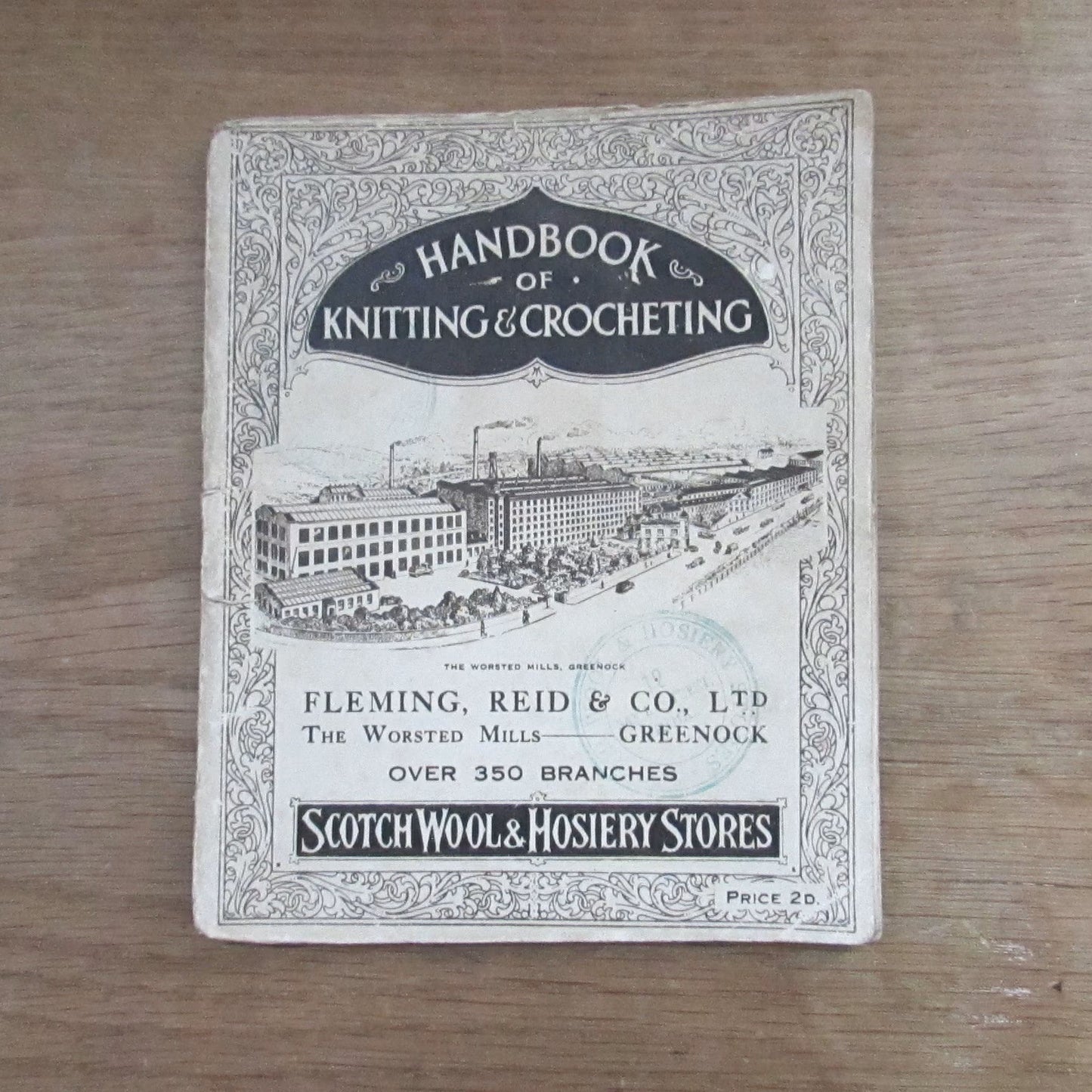 Greenock Handbook of Knitting and Crocheting, from Scotch Wool & Hosiery Stores (Softback, 1931)