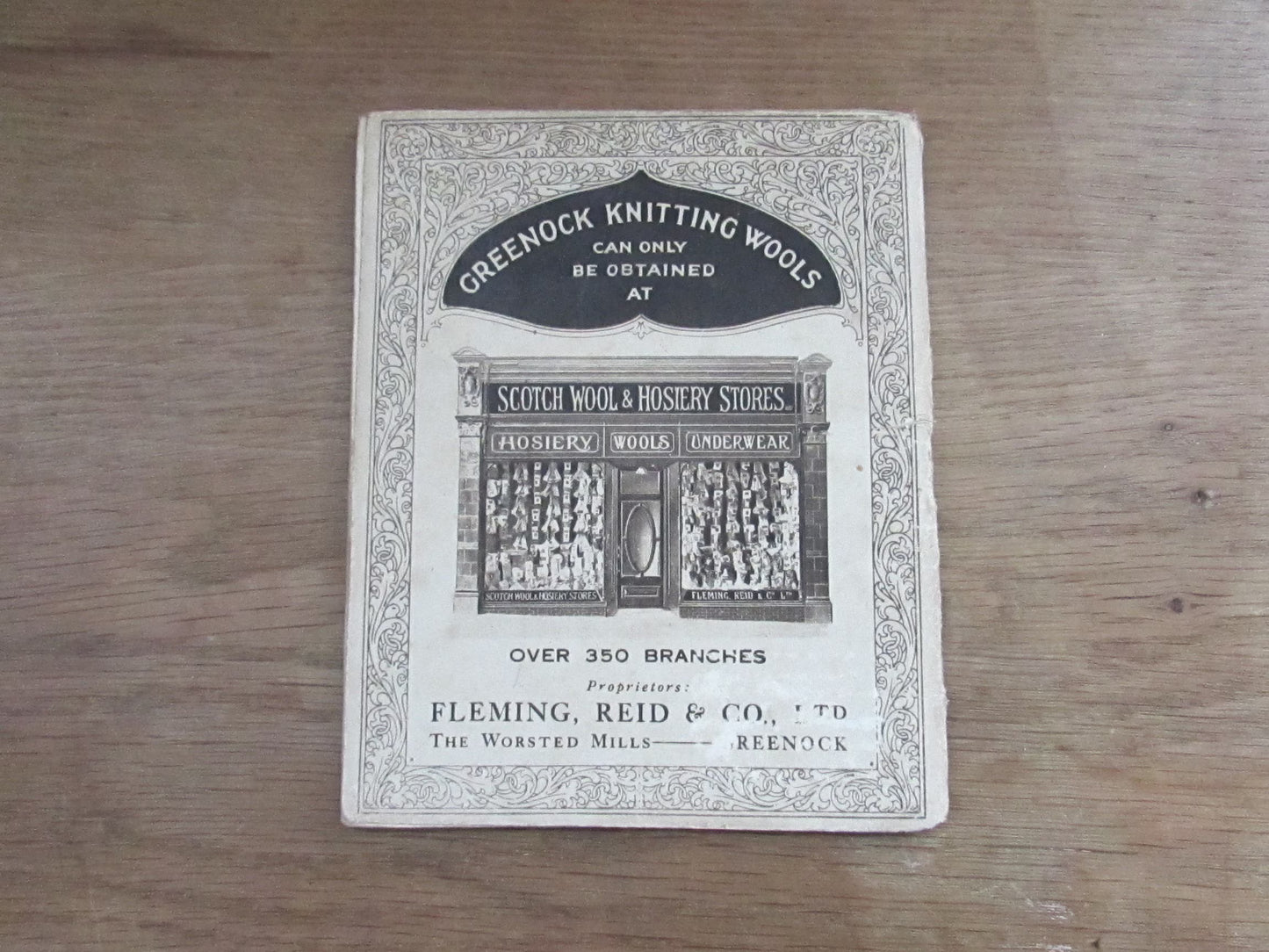 Greenock Handbook of Knitting and Crocheting, from Scotch Wool & Hosiery Stores (Softback, 1931)